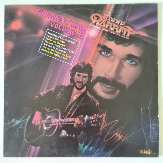 Eddie Rabbitt – Greatest Hits Vol. II - 1983 - Vinyl Record LP - Sound Hound Records