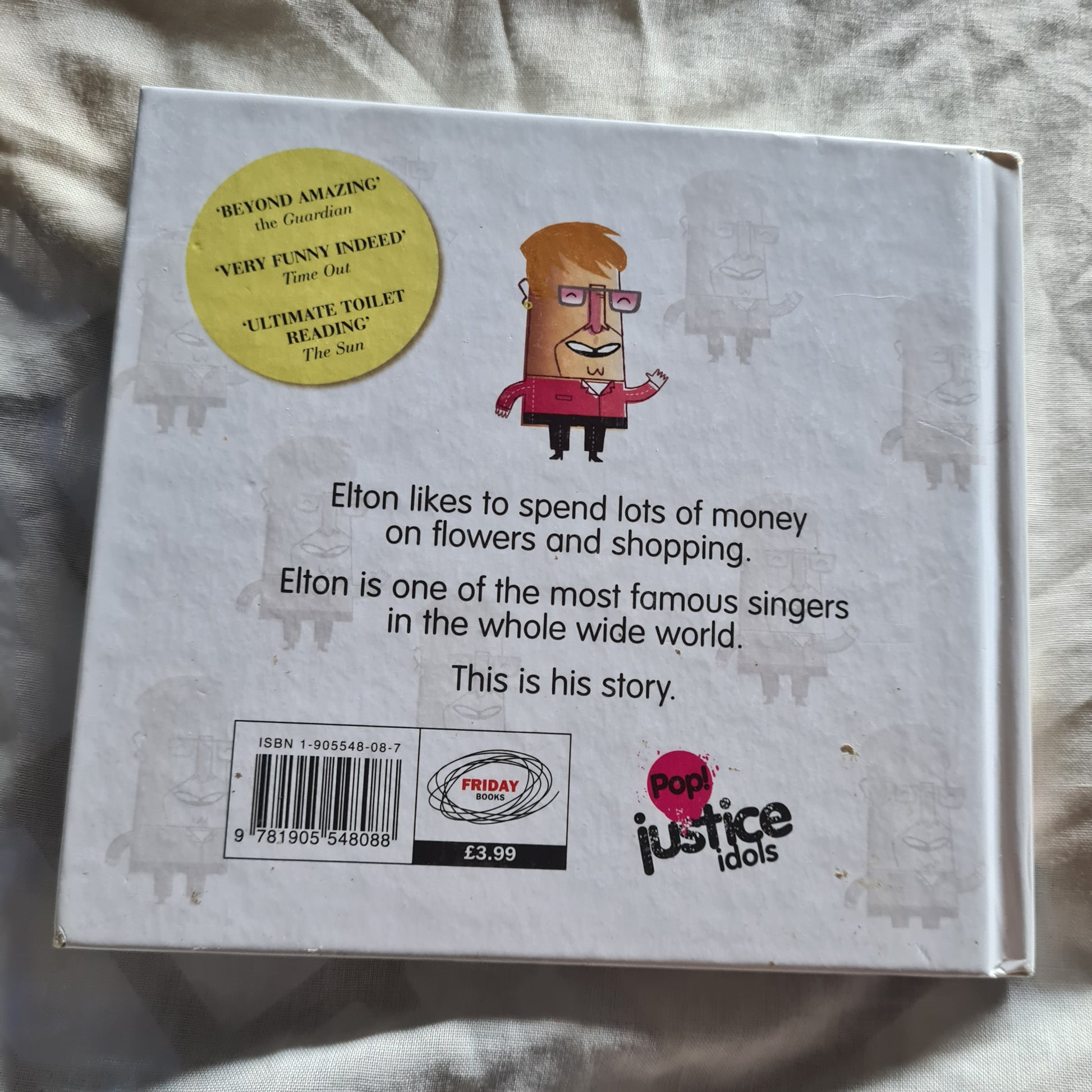 Elton John- A Boy Called Elton (Popjustice Idols Series)- Kids picture story book - Sound Hound Records