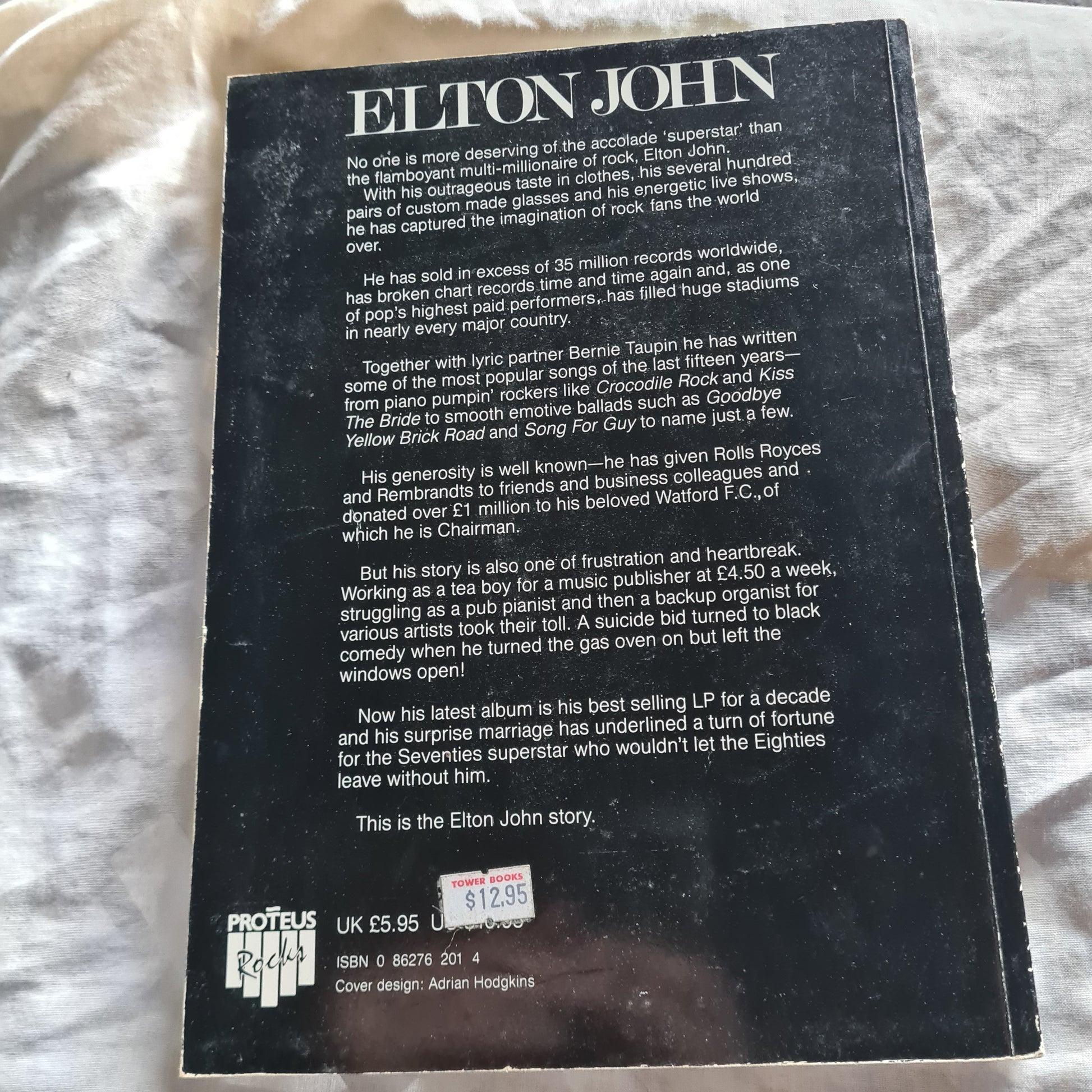 Elton John- Elton John By: Paul Roland - Paperback Book - Sound Hound Records