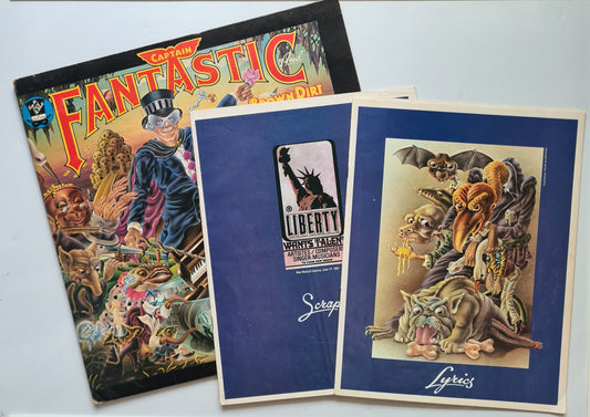 Elton John – Captain Fantastic & The Brown Dirt Cowboy - 1975 (First UK Pressing) - Vinyl Record LP  (with booklets) - Sound Hound Records