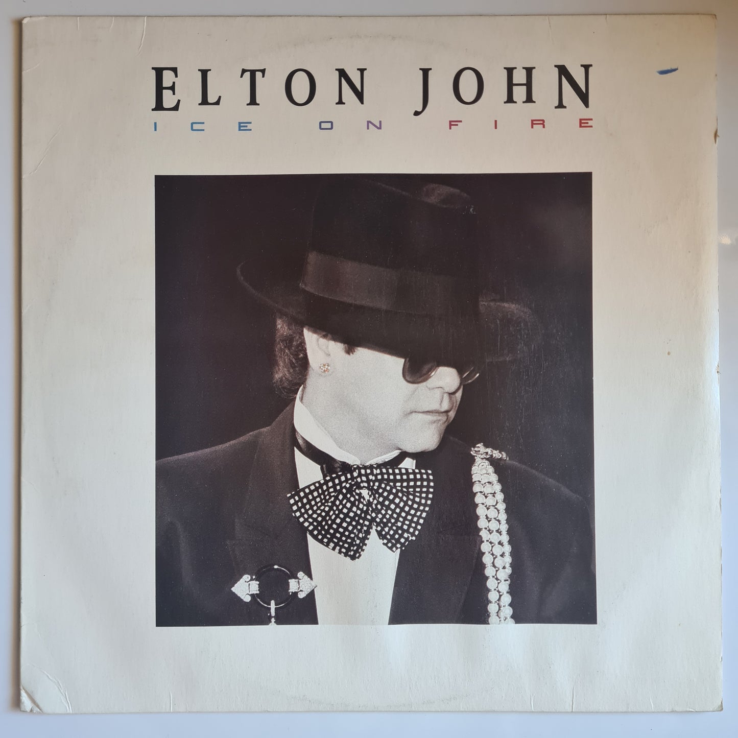 Elton John – Ice On Fire - 1985 - Vinyl Record LP - Sound Hound Records