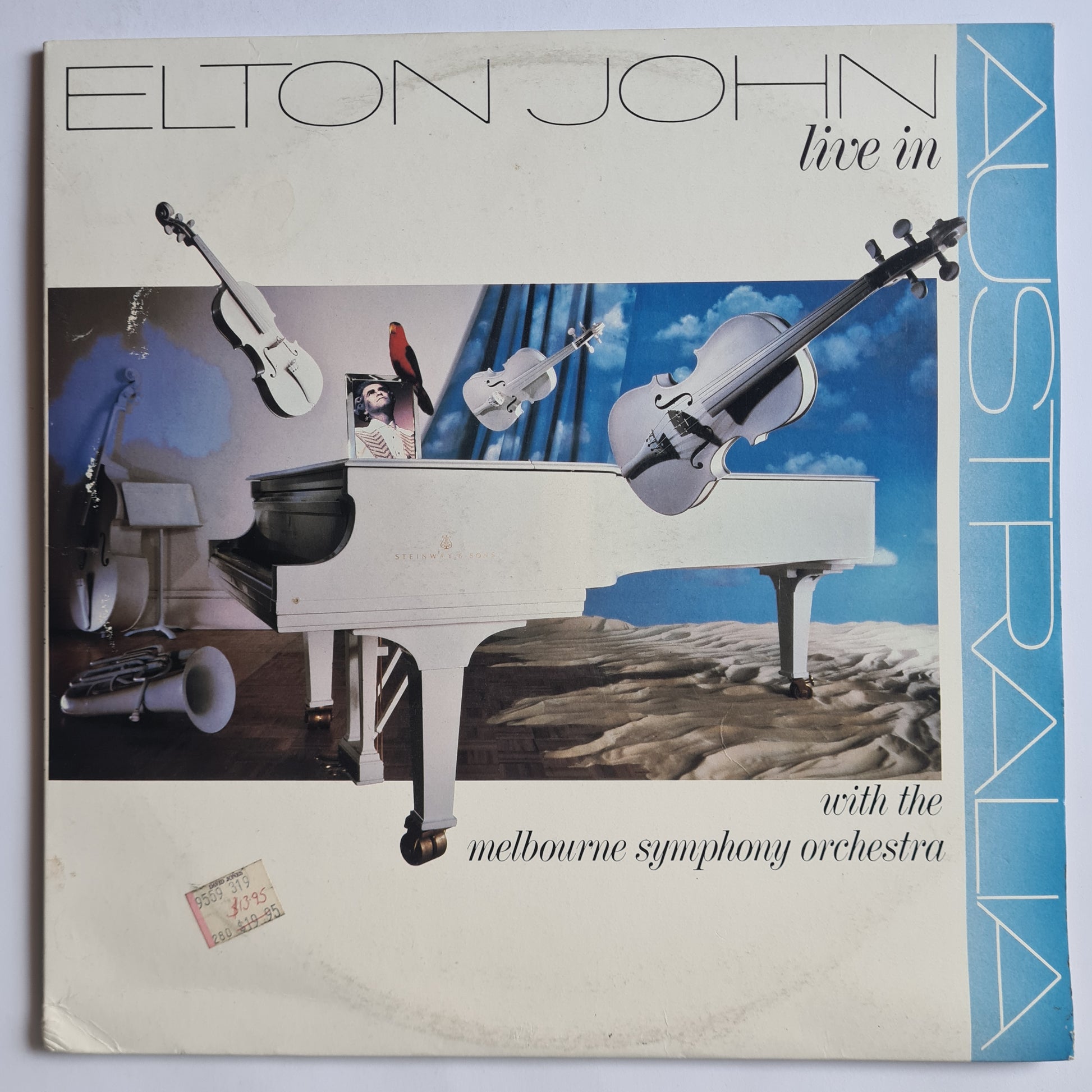 Elton John – Live In Australia With The Melbourne Symphony Orchestra (2LP) - 1987 - Vinyl Record 2LP - Sound Hound Records