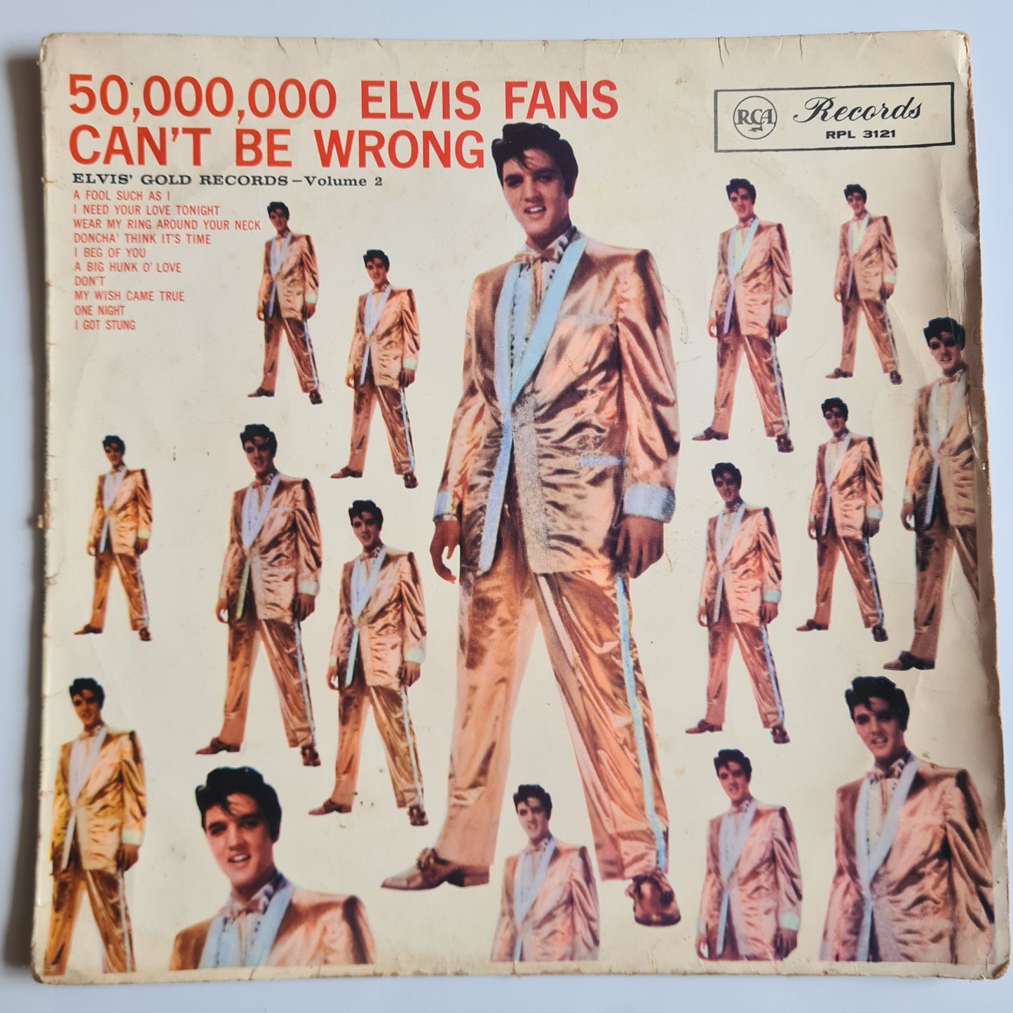 Elvis Presley – 50,000,000 Elvis Fans Can't Be Wrong (Elvis' Gold Records, Vol. 2) - 1959 (New Zealand Pressing)- Vinyl Record LP - Sound Hound Records