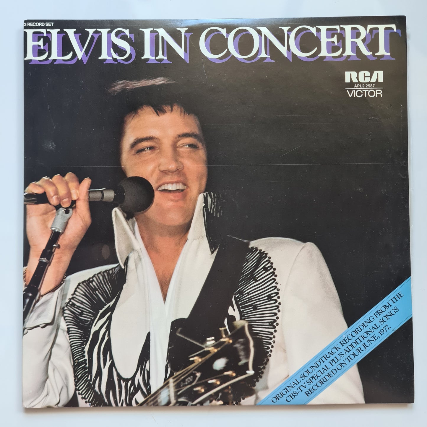 Elvis Presley – Elvis In Concert - 1977 - Vinyl Record 2LP - Sound Hound Records
