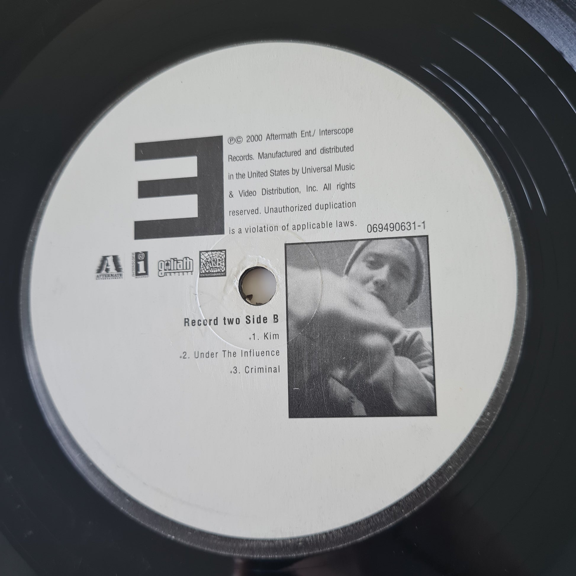 Eminem – The Marshall Mathers LP - 2000 (Original USA Pressing) - Vinyl Record 2LP - Sound Hound Records