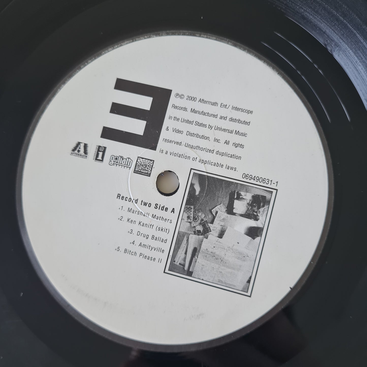 Eminem – The Marshall Mathers LP - 2000 (Original USA Pressing) - Vinyl Record 2LP - Sound Hound Records