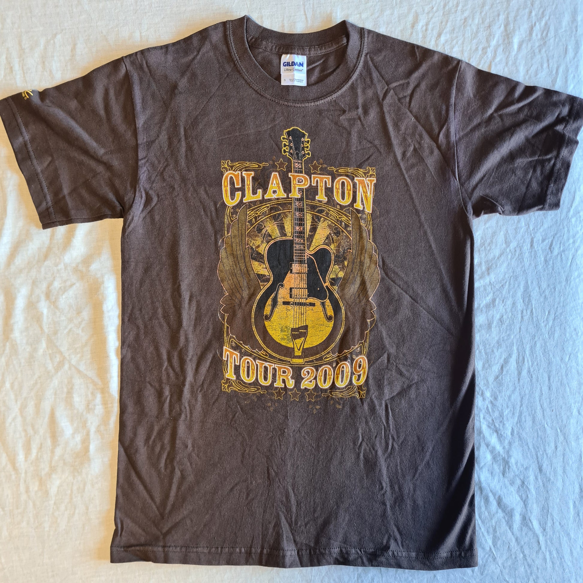 Eric Clapton | Australian & New Zealand Tour 2009 Tour | Size Small T-Shirt - Sound Hound Records