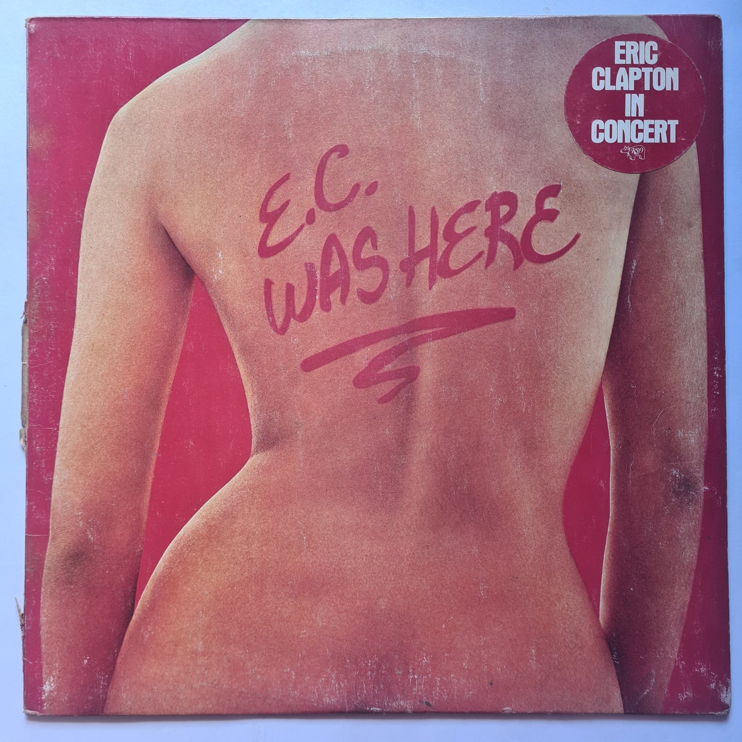 Eric Clapton – E.C Was Here - 1976 (UK Pressing) - Vinyl Record LP - Sound Hound Records
