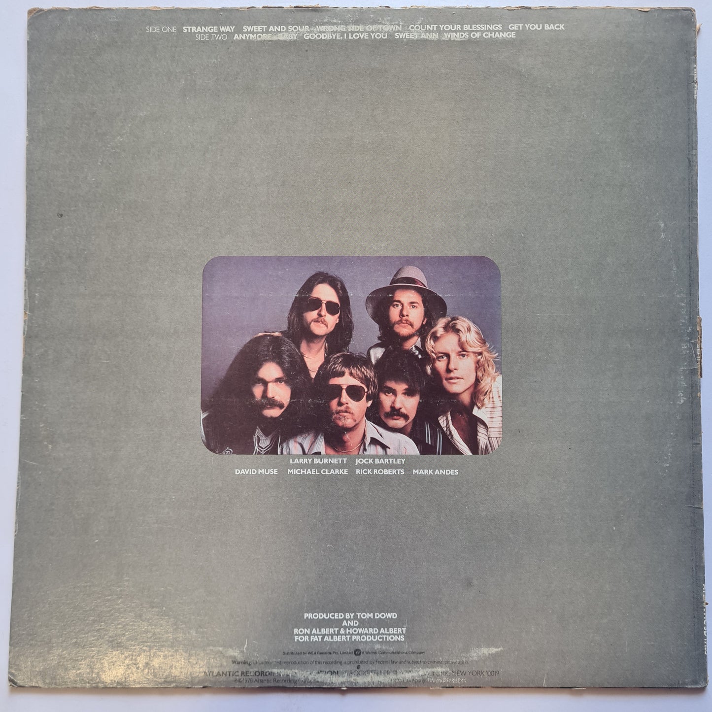 Firefall – Elan - 1978- Vinyl Record LP - Sound Hound Records