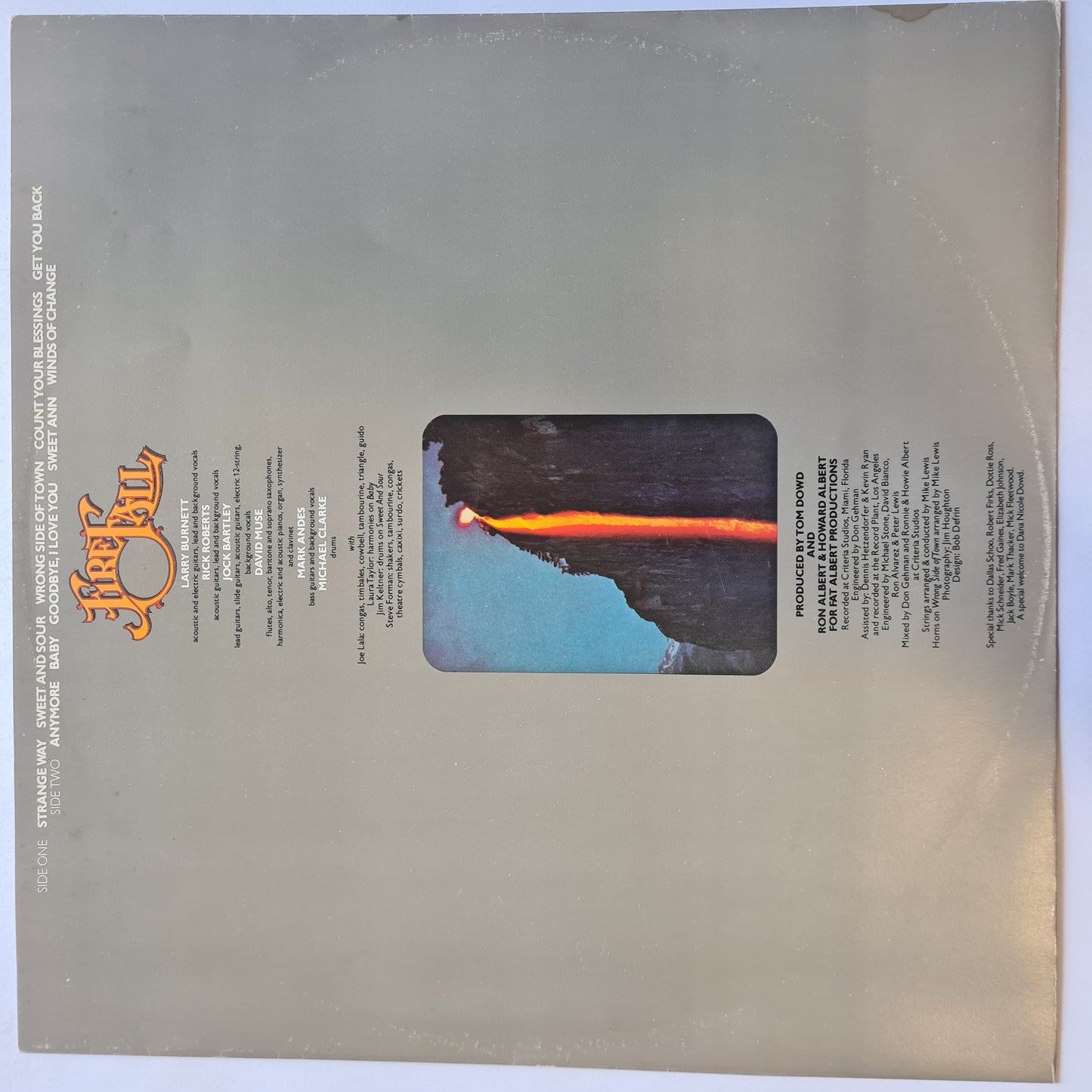 Firefall – Elan - 1978- Vinyl Record LP - Sound Hound Records