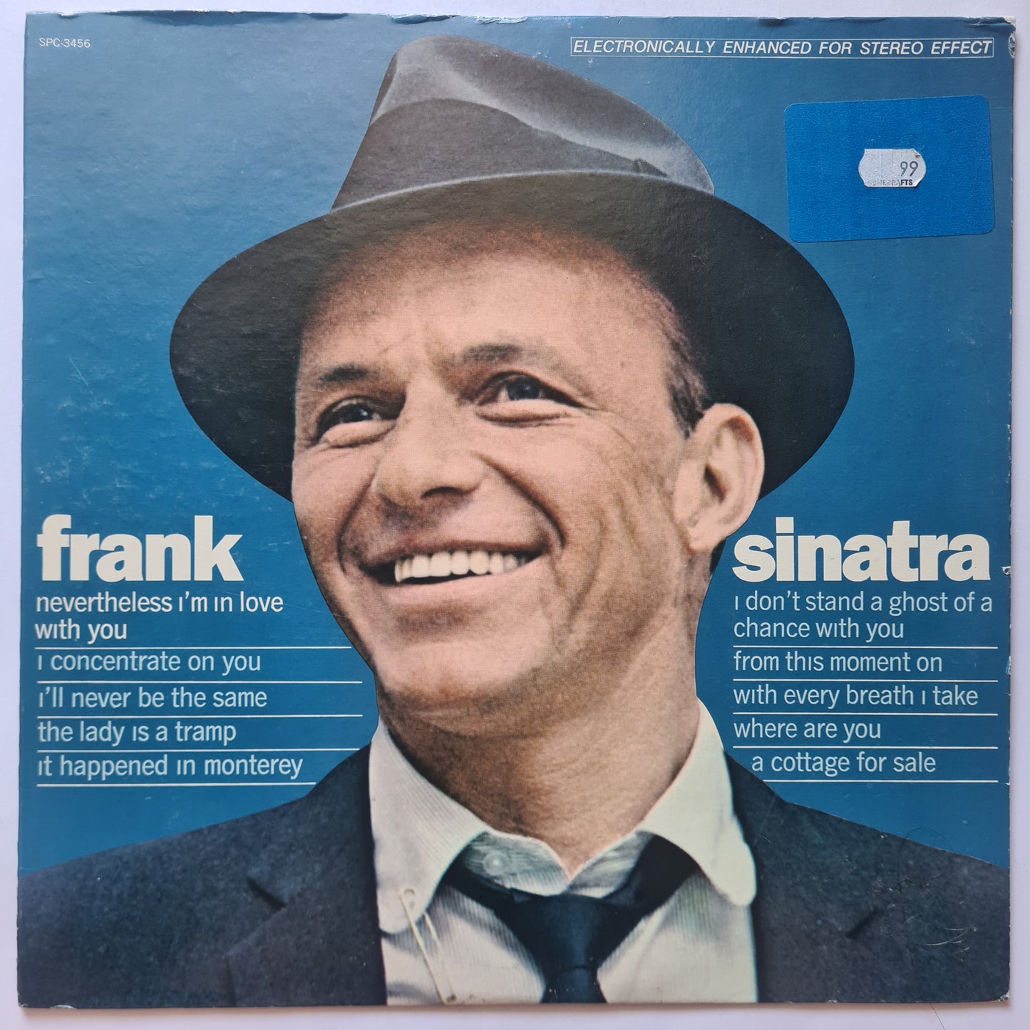 Frank Sinatra - Nevertheless I'm In Love With You -1968 - Vinyl Record LP - Sound Hound Records