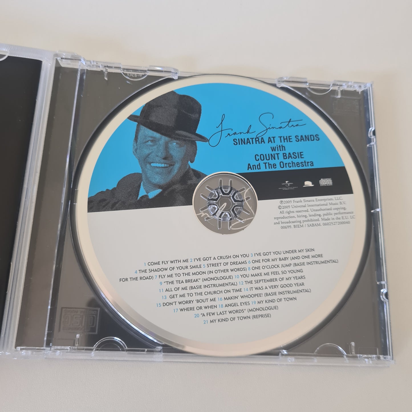 Frank Sinatra - Sinatra At The Sands - 2009 - CD - Compact Disc - Sound Hound Records