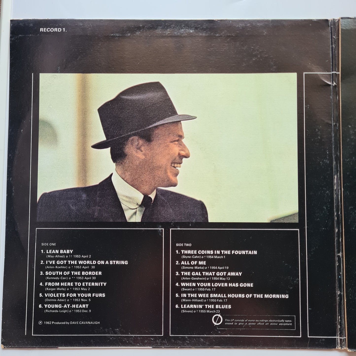 Frank Sinatra – His Greatest Years - 1962 - Vinyl Record 3LP - Sound Hound Records