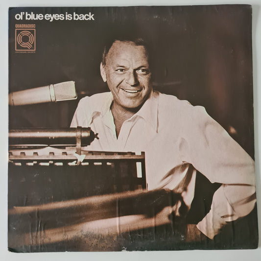 Frank Sinatra – Ol' Blue Eyes Is Back - 1973 - Vinyl Record LP - Sound Hound Records