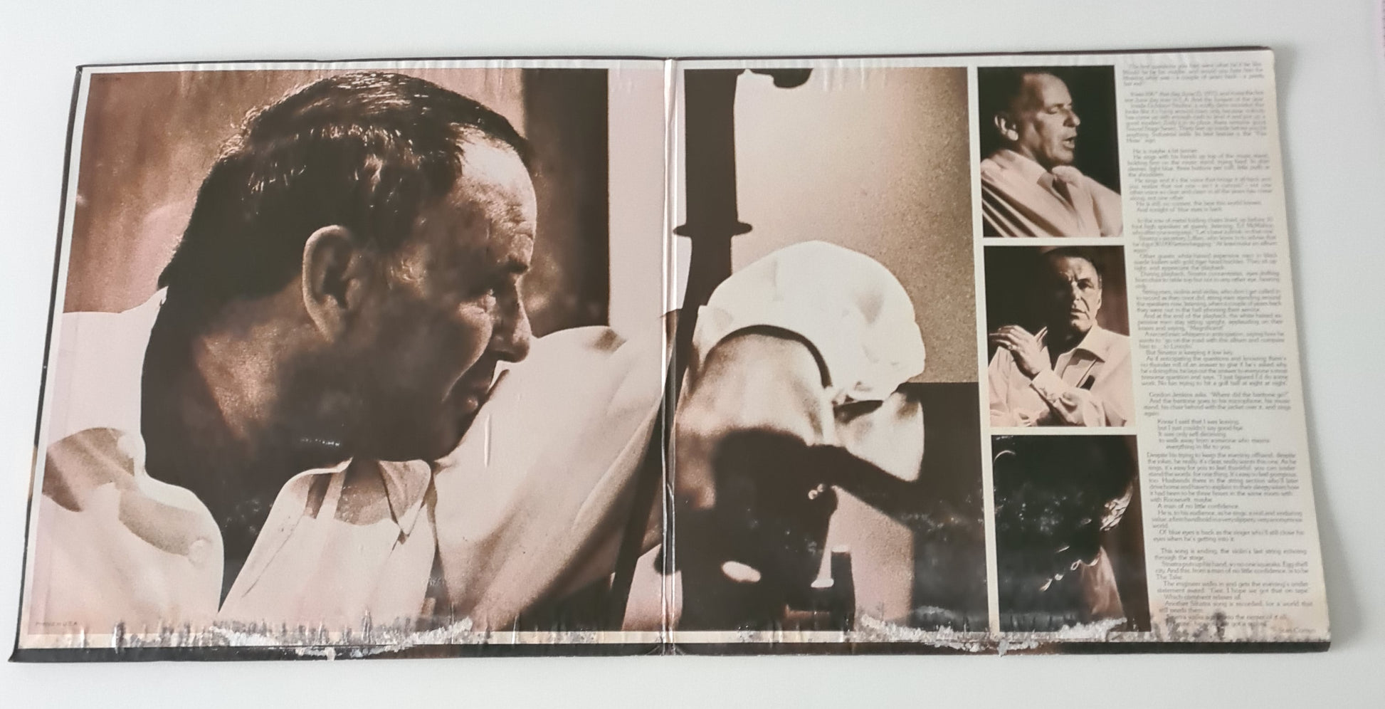 Frank Sinatra – Ol' Blue Eyes Is Back - 1973 - Vinyl Record LP - Sound Hound Records