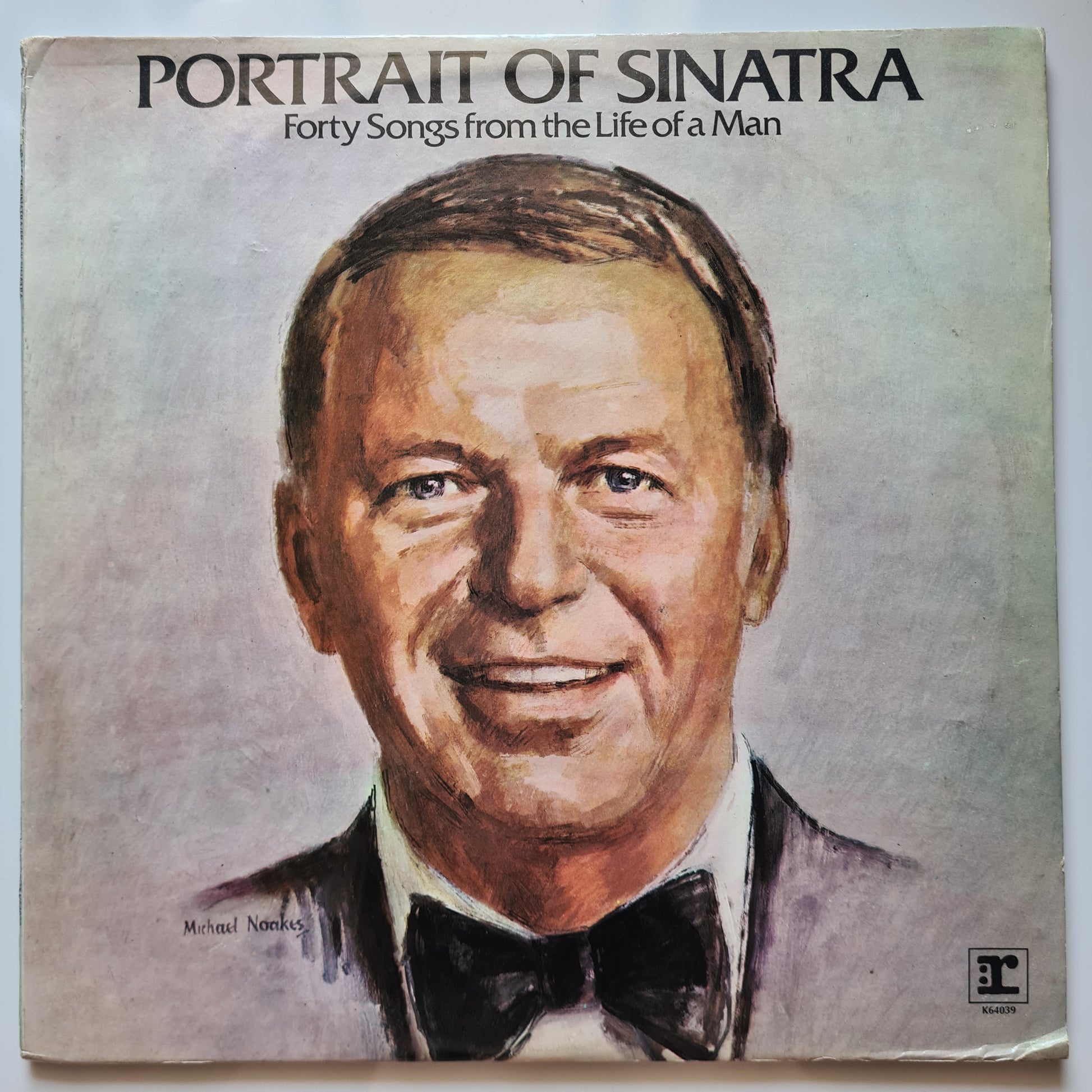 Frank Sinatra – Portrait Of Sinatra: Forty Songs From The Life Of A Man - 1977 - Vinyl Record 2LP - Sound Hound Records