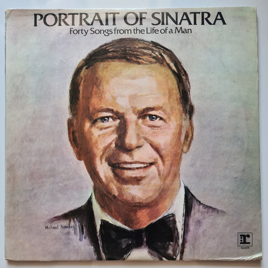 Frank Sinatra – Portrait Of Sinatra: Forty Songs From The Life Of A Man - 1977 - Vinyl Record 2LP - Sound Hound Records
