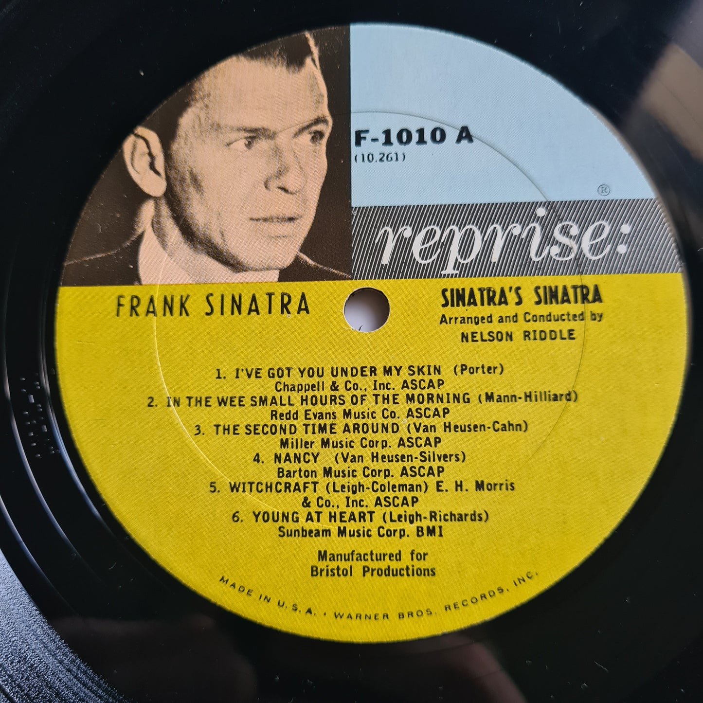 Frank Sinatra – Sinatra's Sinatra - 1963 (USA Gatefold Pressing) - Vinyl Record LP - Sound Hound Records