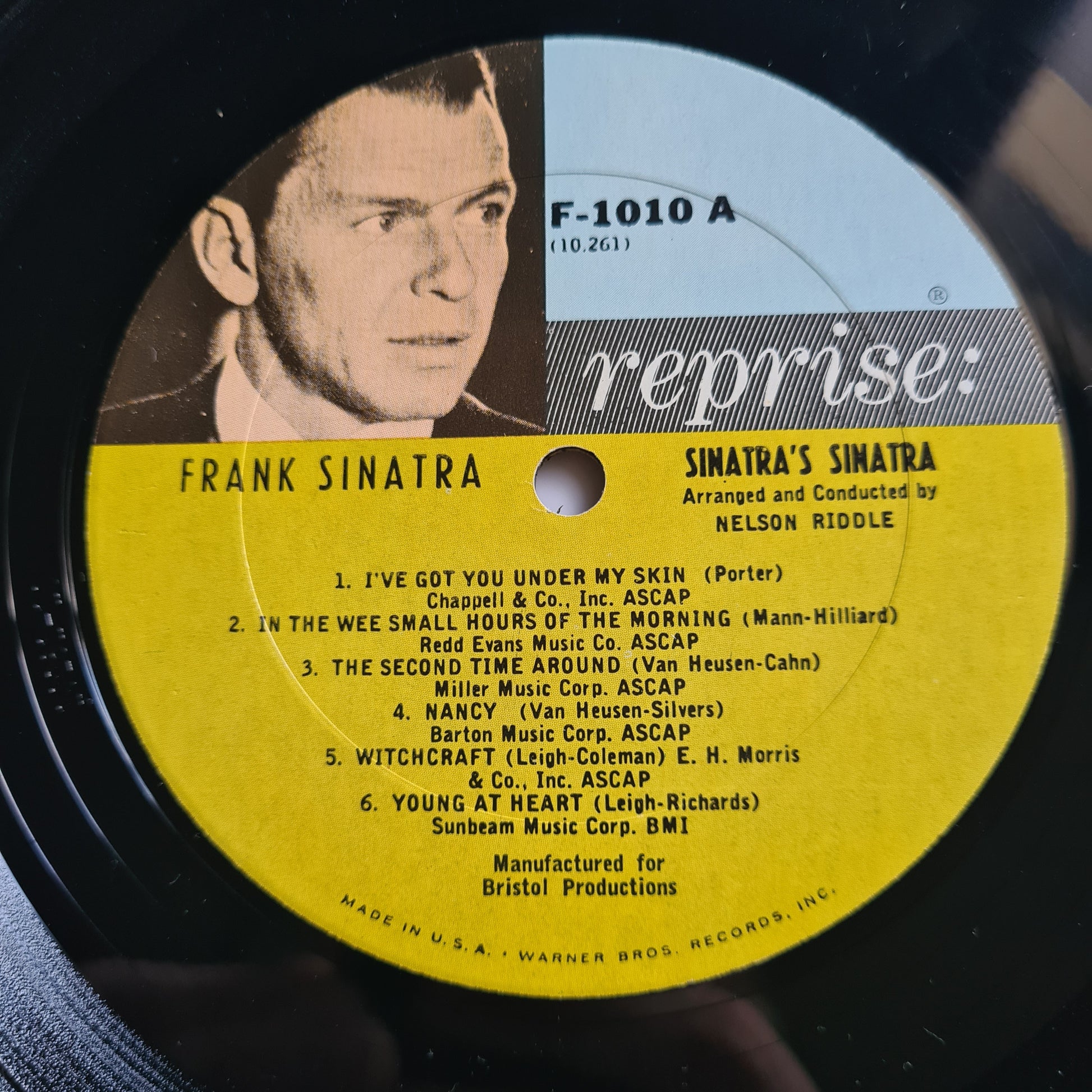 Frank Sinatra – Sinatra's Sinatra - 1963 (USA Gatefold Pressing) - Vinyl Record LP - Sound Hound Records