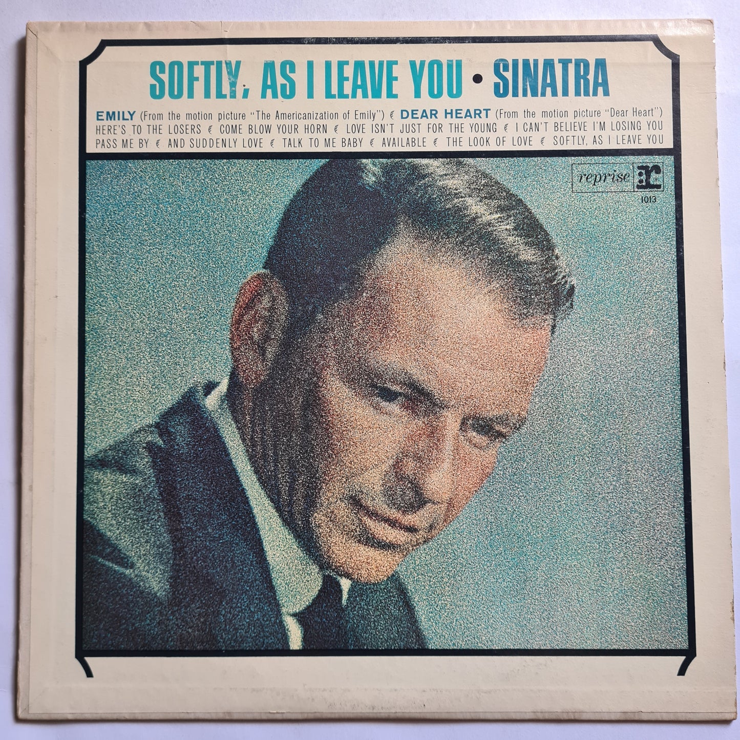 Frank Sinatra – Softly, As I Leave You (MONO) - 1964 - Vinyl Record LP - Sound Hound Records