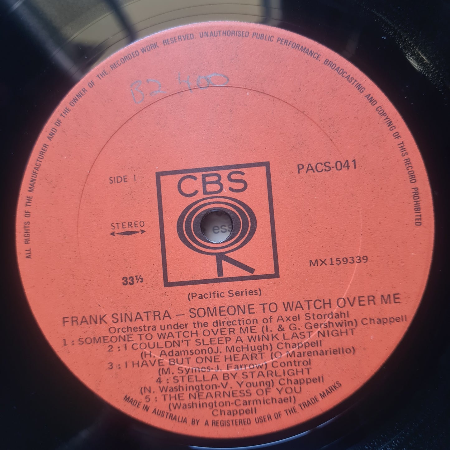 Frank Sinatra – Someone To Watch Over Me - 1968 - Vinyl Record LP (near mint) - Sound Hound Records