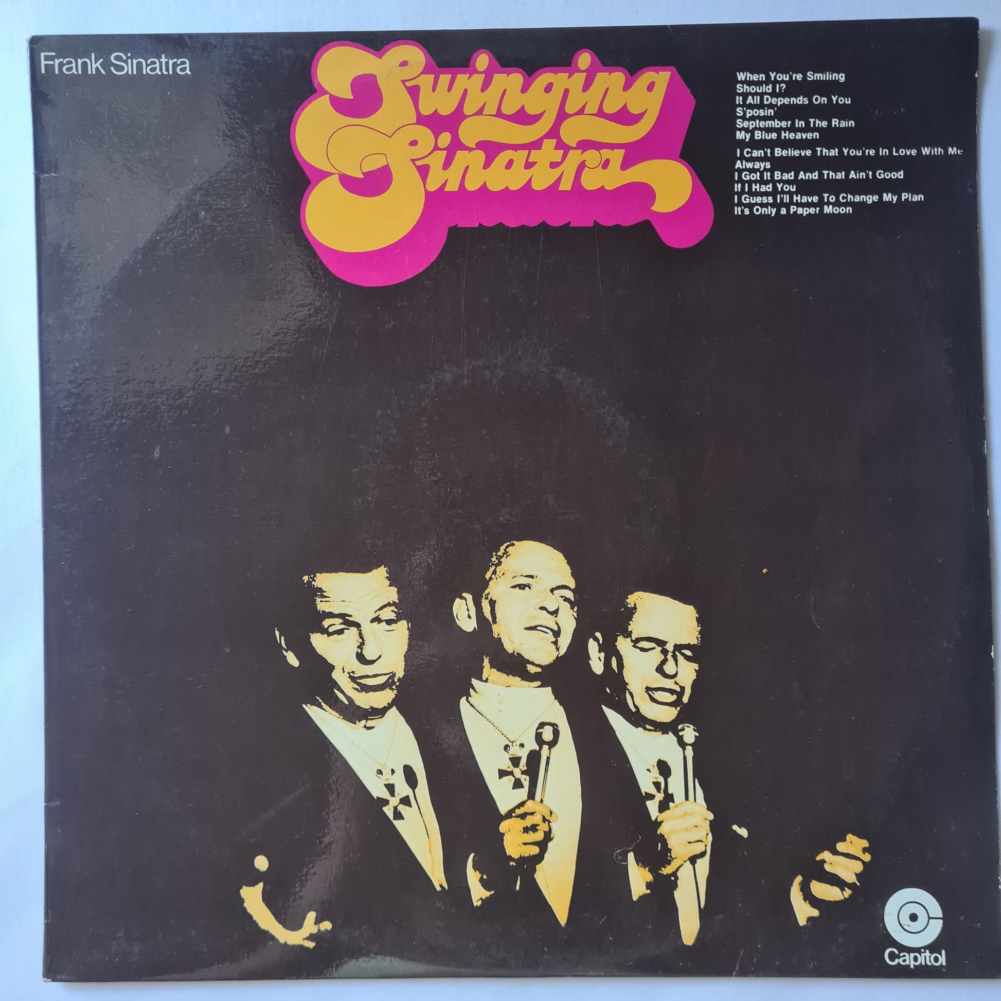 Frank Sinatra – Swinging Sinatra - (Australian Pressing)- Vinyl Record LP (near mint) - Sound Hound Records