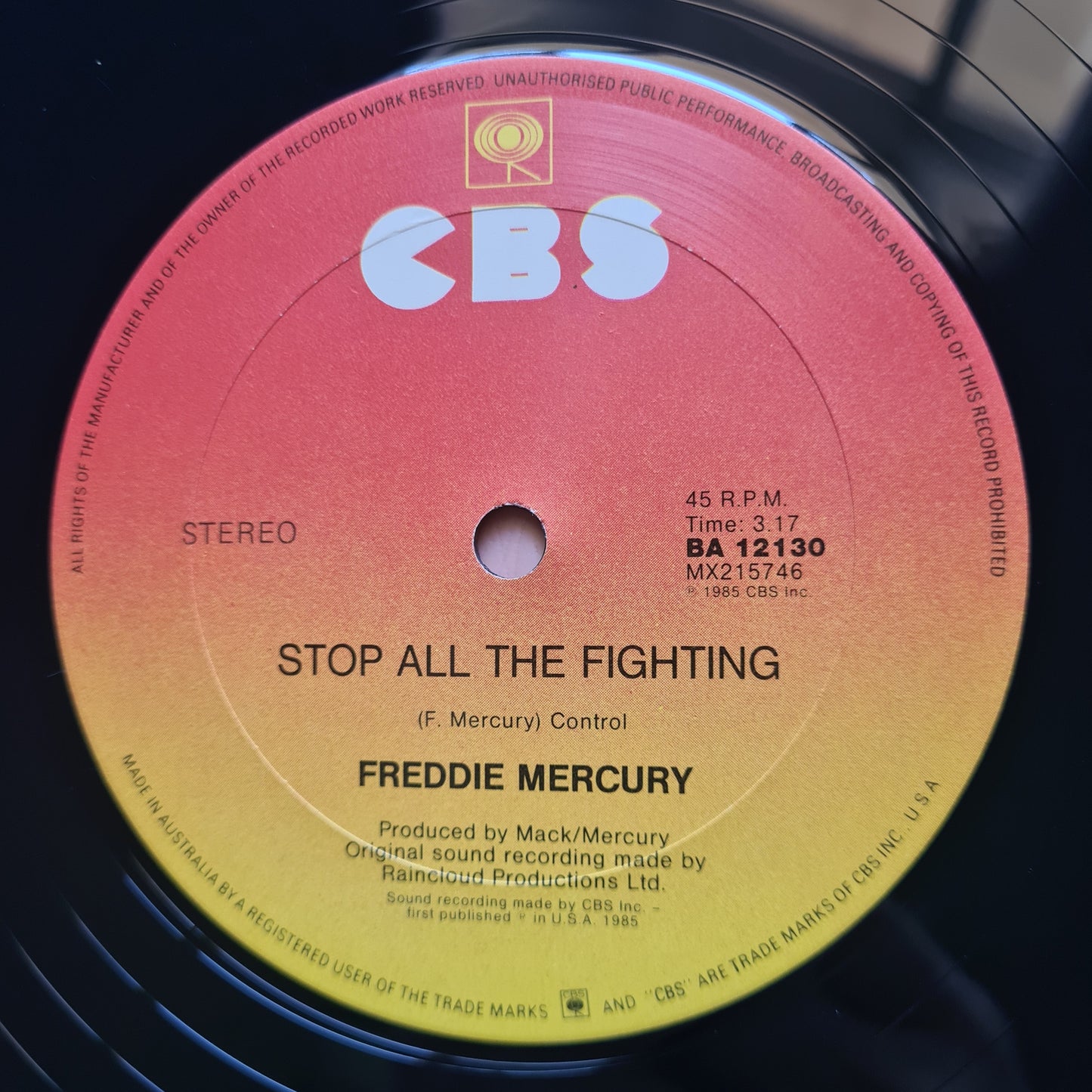 Freddie Mercury (Queen) – I Was Born To Love You - 1985 - Vinyl Record Maxi Single- (Near Mint) - Sound Hound Records