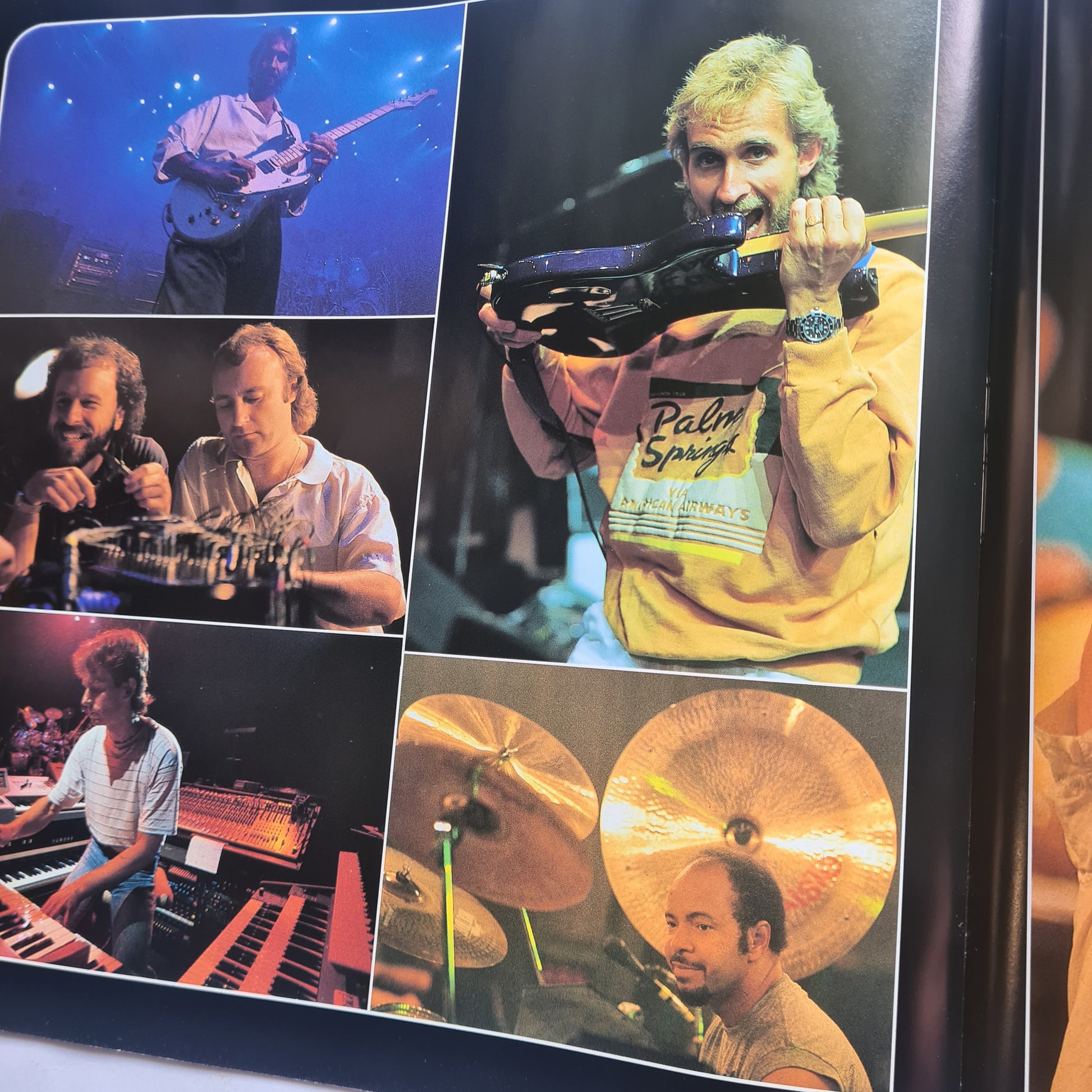 Genesis - Invisible Tour 1987 - Original Concert Tour Book/Program - Sound Hound Records