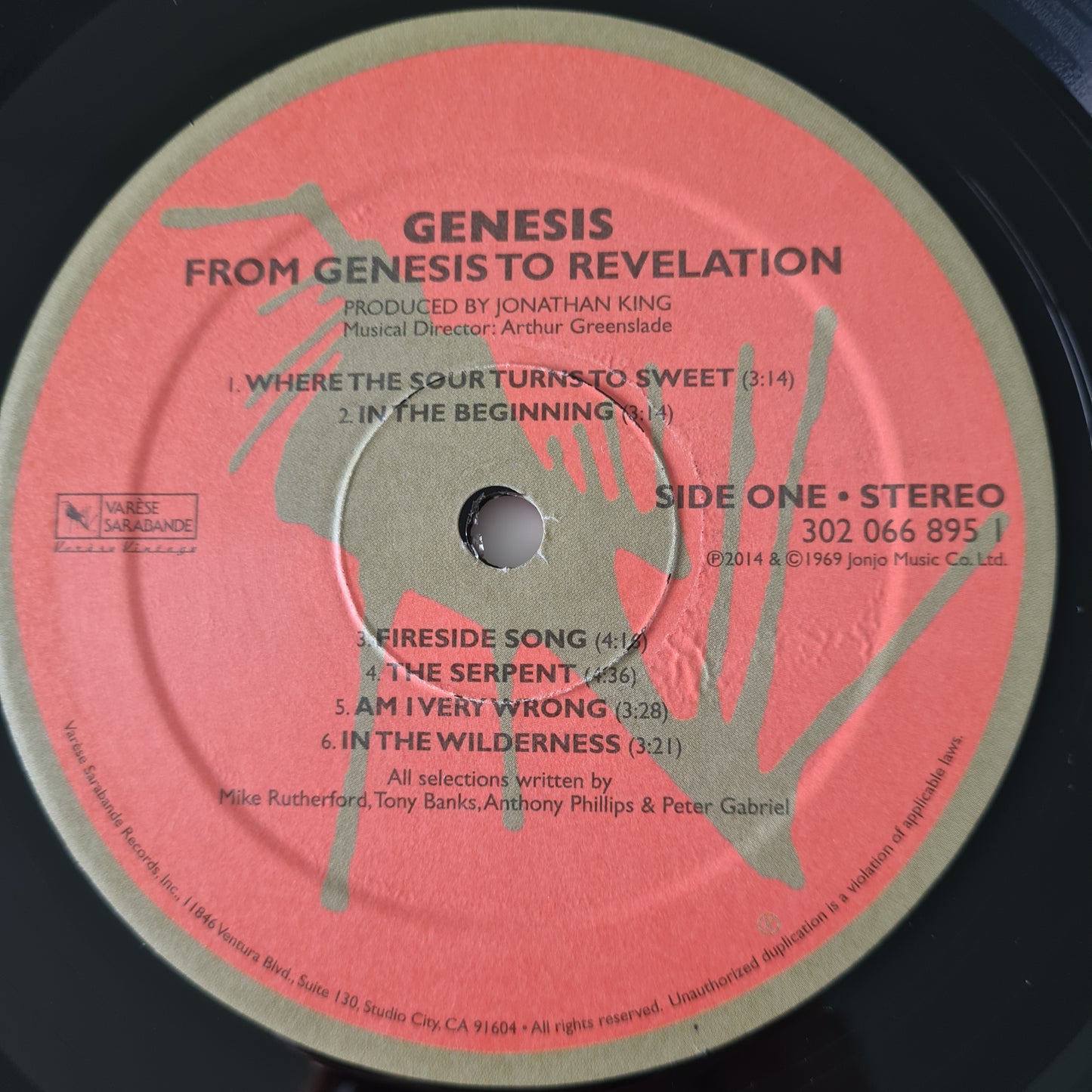 Genesis – From Genesis To Revelation - 1969 (2014 Record Store Day Limited Edition of 1500 Copies) - Vinyl Record LP - Sound Hound Records