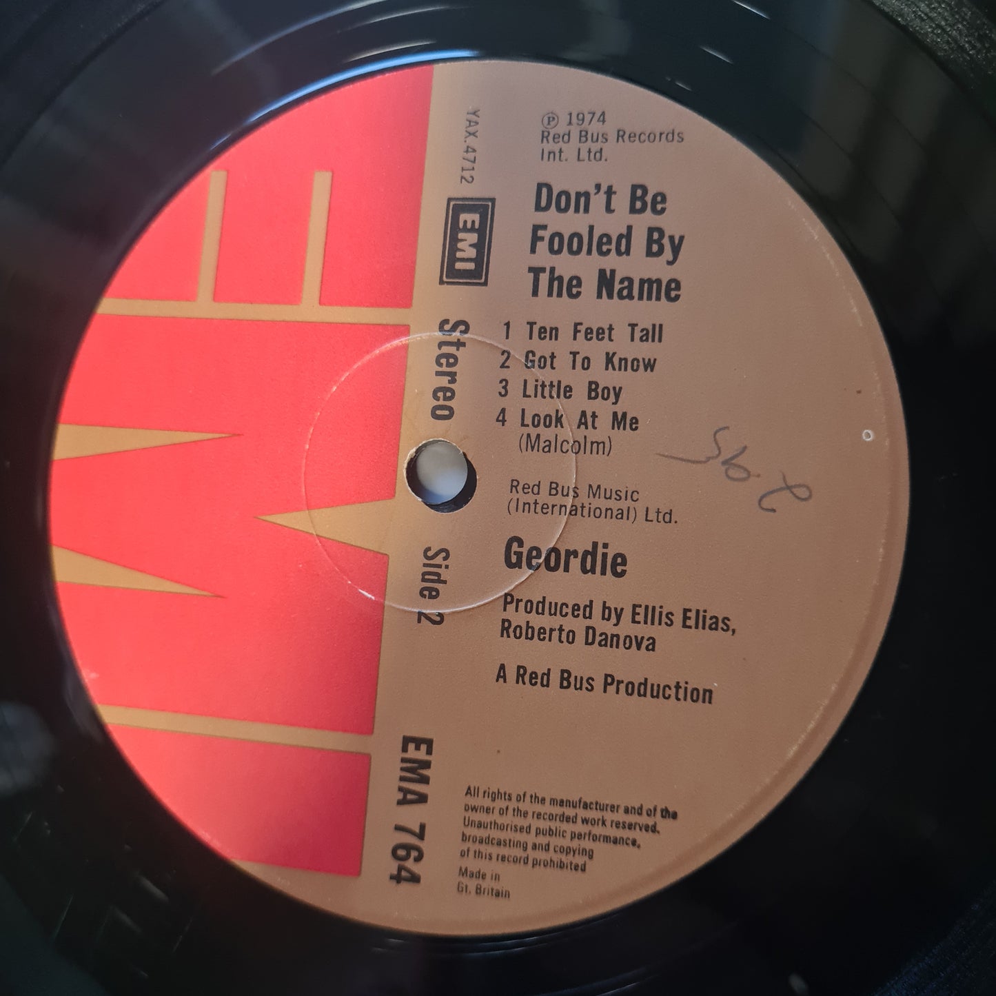 Geordie (AC/DC Related- Brian Johnson) – Don't Be Fooled By The Name - 1974 - Vinyl Record LP - Sound Hound Records