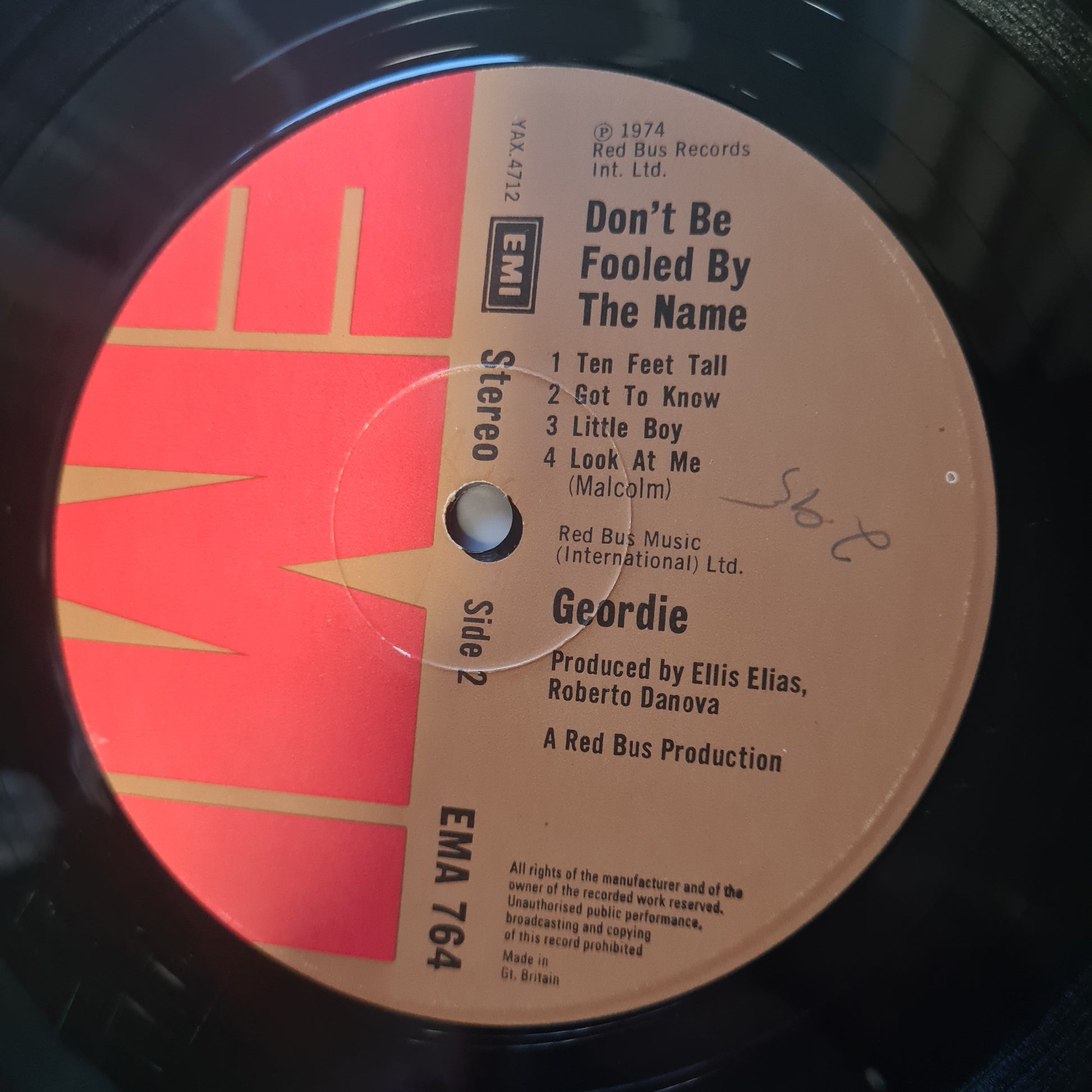 Geordie (AC/DC Related- Brian Johnson) – Don't Be Fooled By The Name - 1974 - Vinyl Record LP - Sound Hound Records