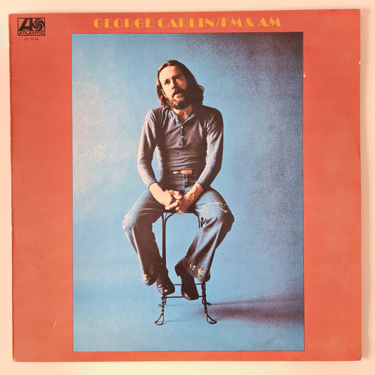George Carlin –  FM & AM (Comedy) - 1972 - Vinyl Record LP (near mint) - Sound Hound Records