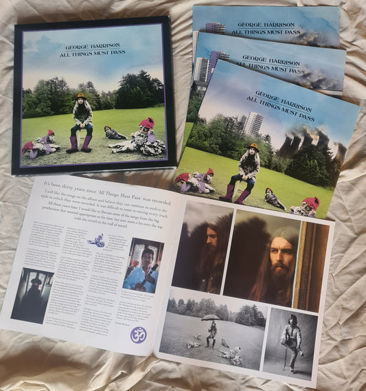 George Harrison – All Things Must Pass - 1970 (2001 European Press) - Vinyl Record 3LP Box Set *RARE* - Sound Hound Records