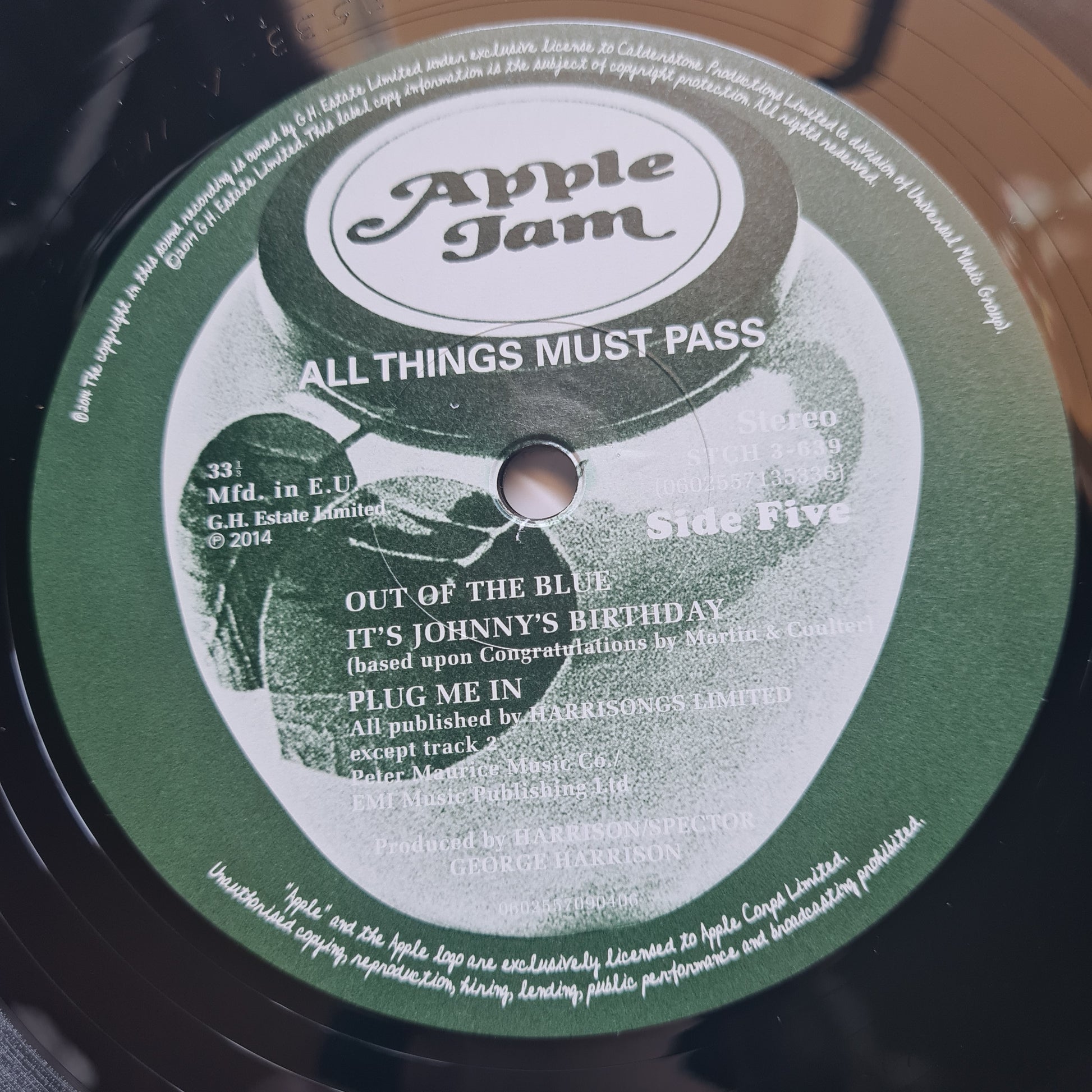 George Harrison – All Things Must Pass - 1970 (2017 European Press) - Vinyl Record 3LP Box Set *RARE* with Poster - Sound Hound Records