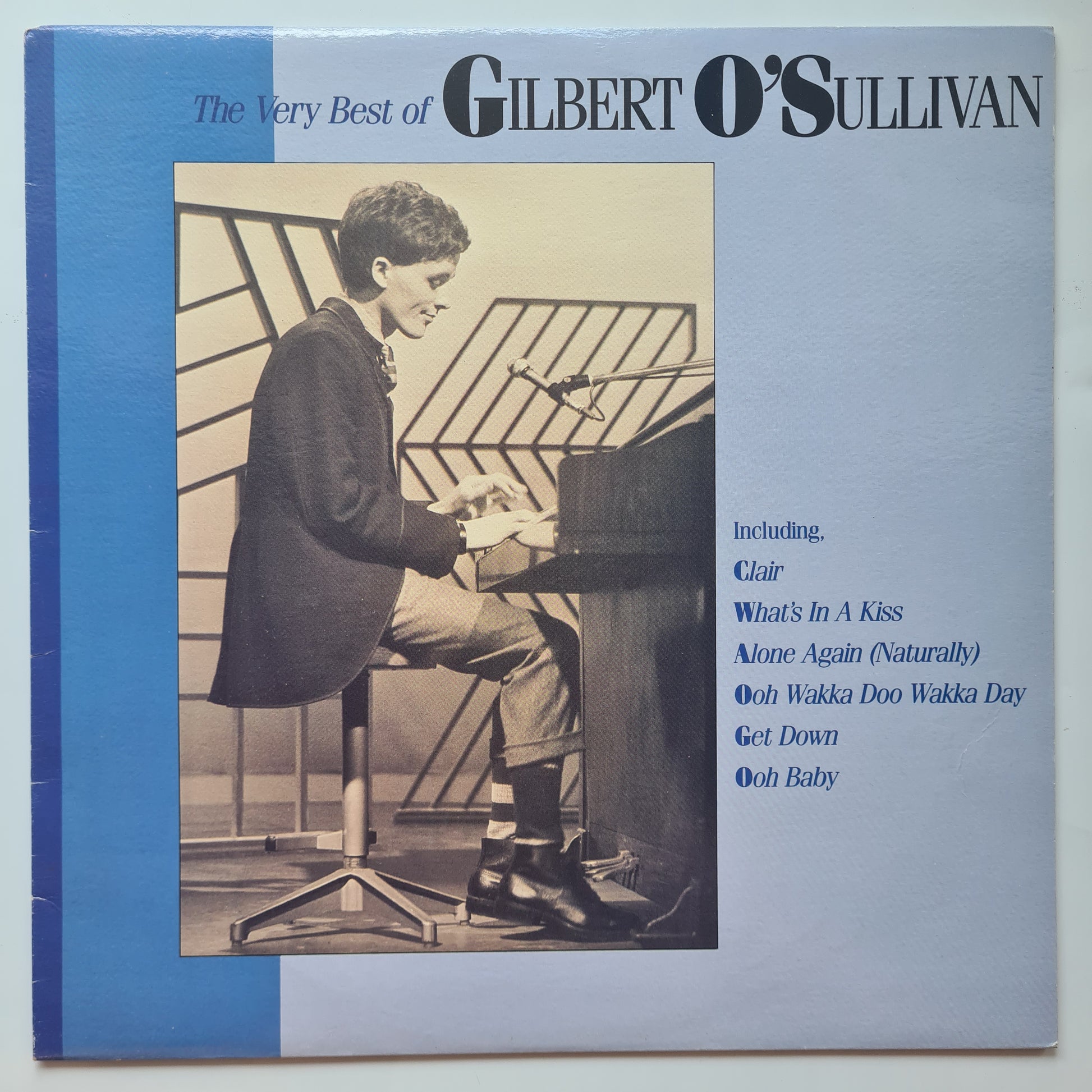 Gilbert O'Sullivan – The Very Best Of Gilbert O'Sullivan - 1985 - Vinyl Record LP - Sound Hound Records