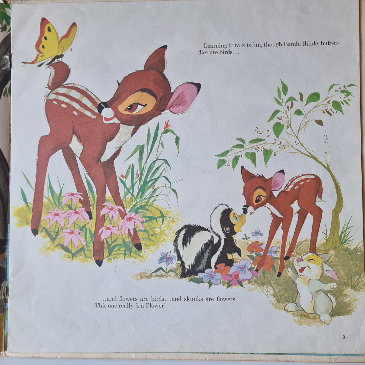 Ginny Tyler - Disney: Story And Songs From Bambi- 1962 (1976 USA Pressing) - Vinyl Record LP - Sound Hound Records