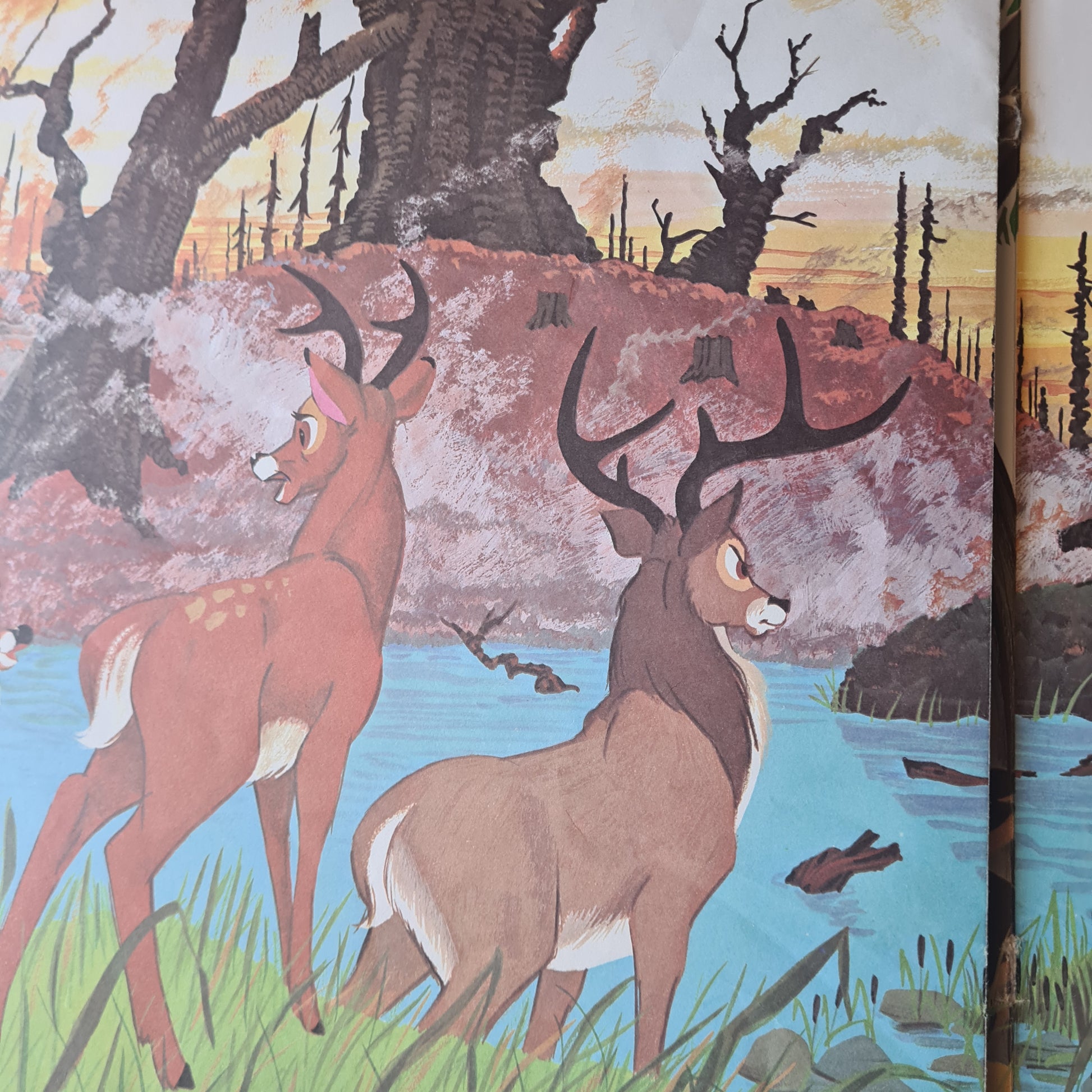 Ginny Tyler - Disney: Story And Songs From Bambi- 1962 (1976 USA Pressing) - Vinyl Record LP - Sound Hound Records