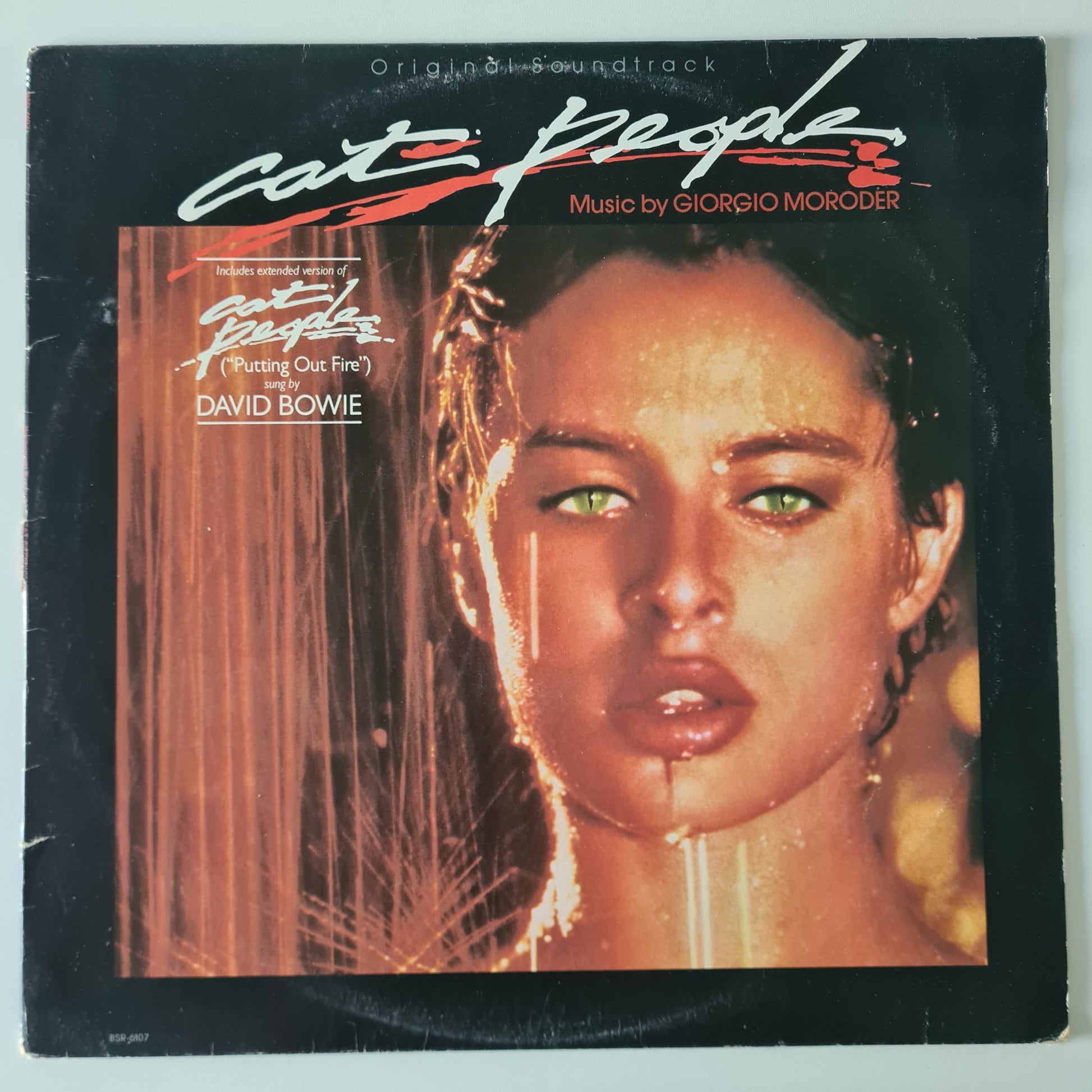Giorgio Moroder/ David Bowie – Cat People (Original Soundtrack) - 1982 - Vinyl Record LP - Sound Hound Records