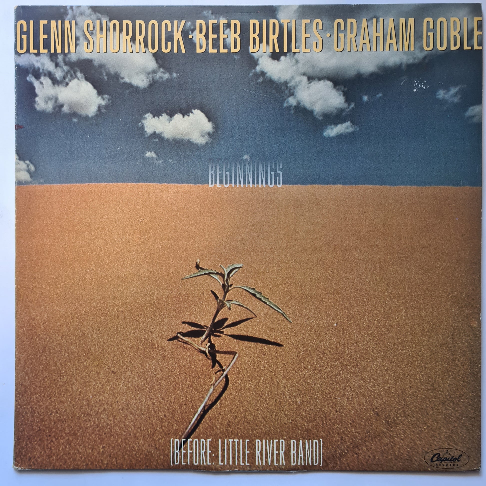 Glenn Shorrock • Beeb Birtles • Graham Goble  – Beginnings - 1978 - Vinyl Record LP (near mint) - Sound Hound Records