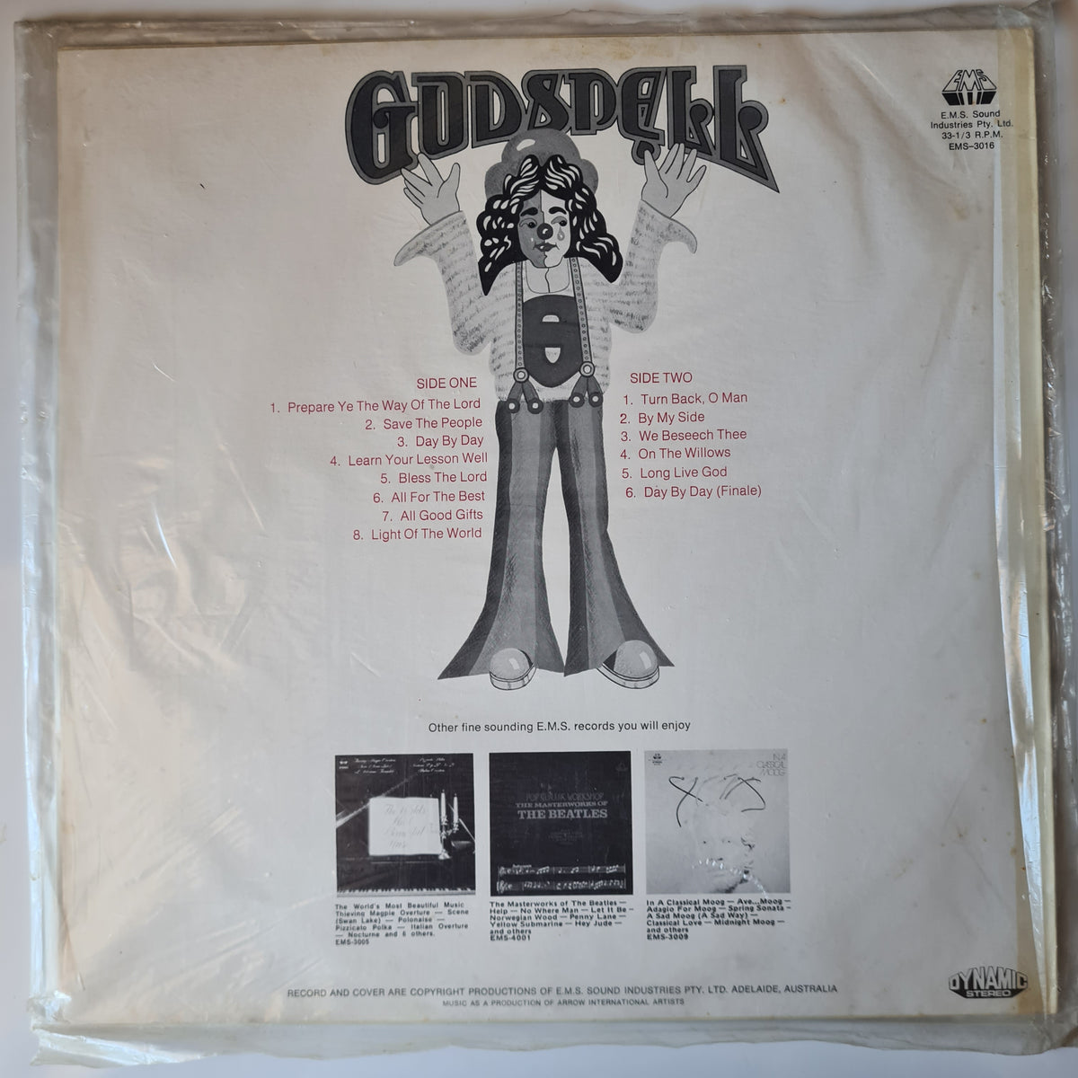 Godspell – Godspell - Vinyl Record LP - Sound Hound Records