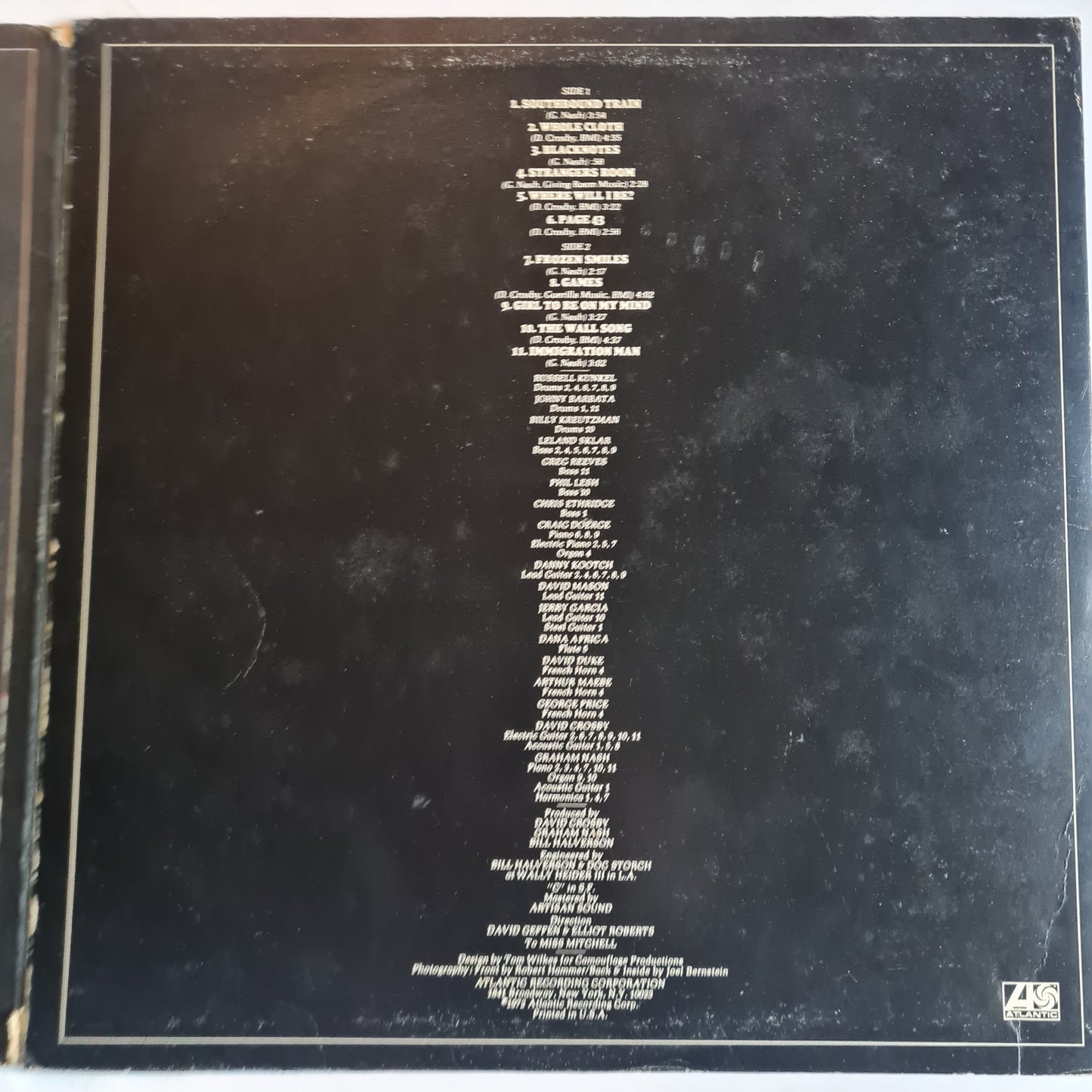 Graham Nash / David Crosby – Graham Nash / David Crosby - 1972 - Vinyl Record LP - Sound Hound Records