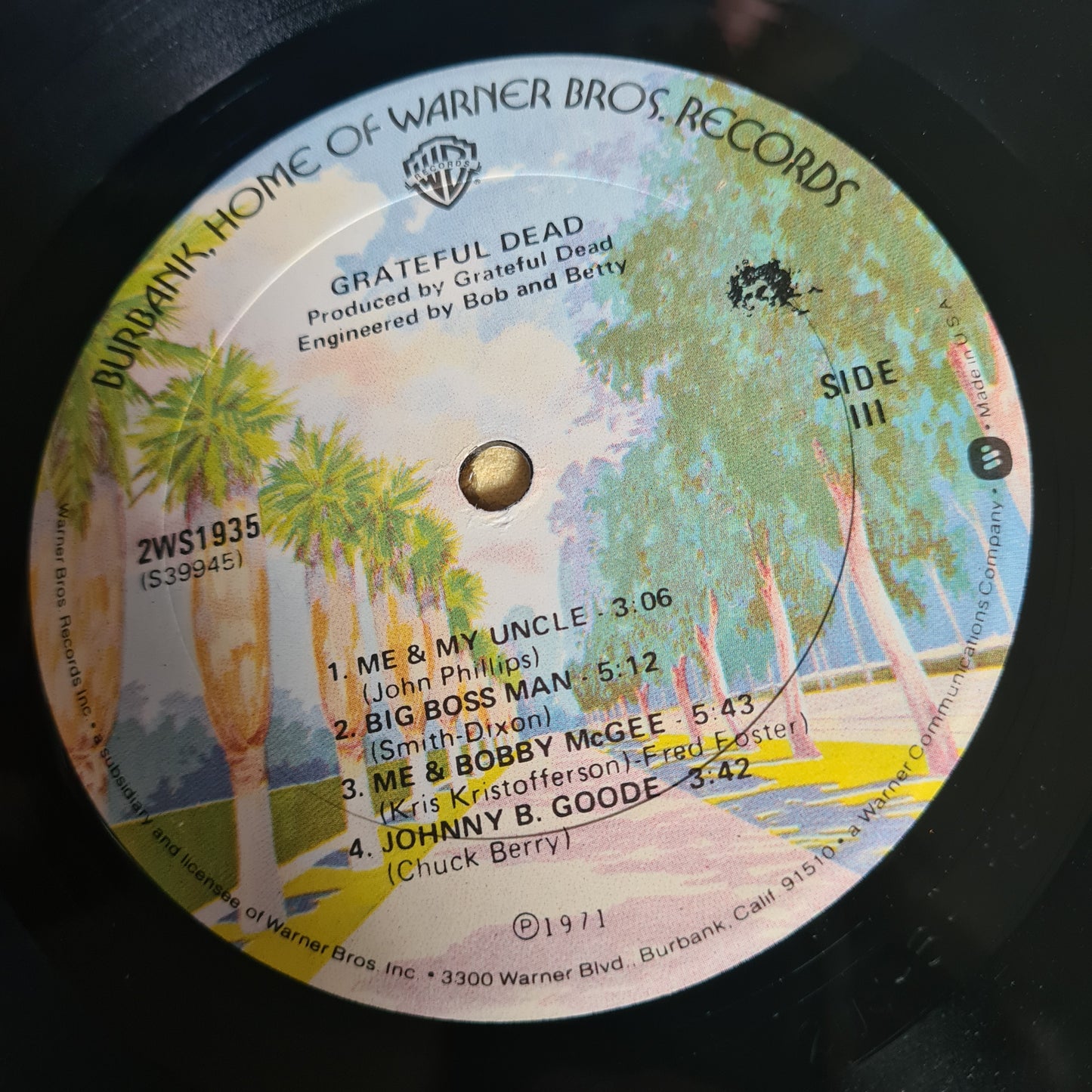 Grateful Dead – Grateful Dead (Live: Skull & Roses) - 1971 (1975 USA Goldisc pressing) - Vinyl Record 2LP - Sound Hound Records