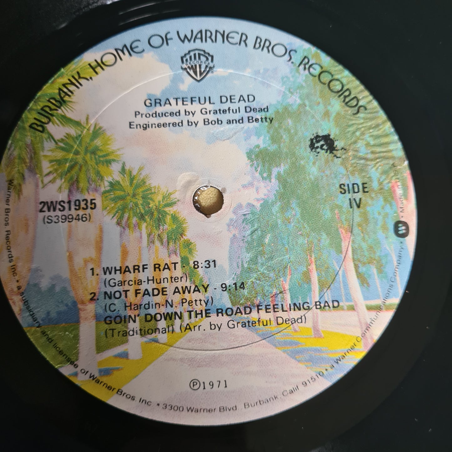 Grateful Dead – Grateful Dead (Live: Skull & Roses) - 1971 (1975 USA Goldisc pressing) - Vinyl Record 2LP - Sound Hound Records
