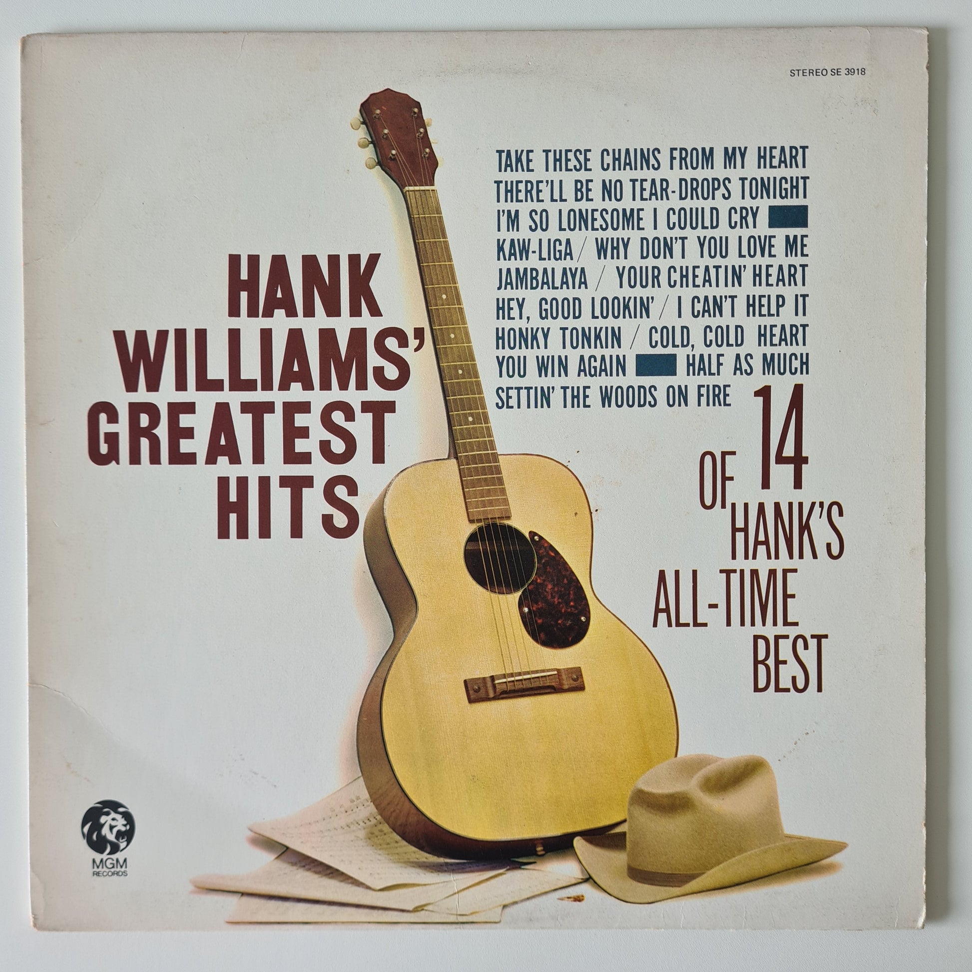 Hank Williams – Hank Williams’ Greatest Hits - 1971 (Canadian Pressing) - Vinyl Record LP - Sound Hound Records