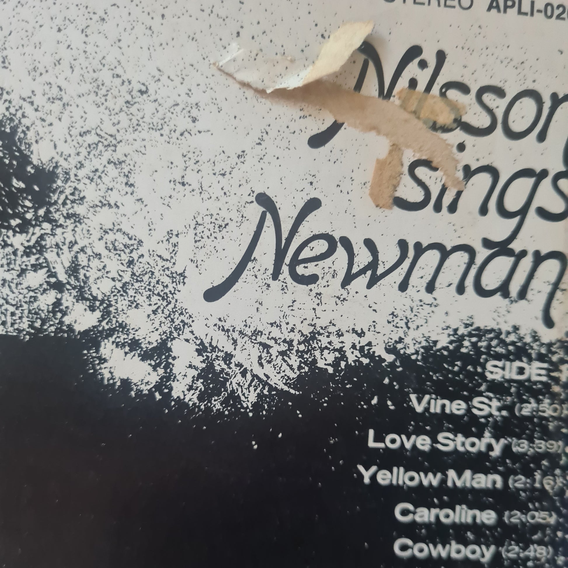 Harry Nilsson & Randy Newman – Nilsson Sings Newman - 1973 - Vinyl Record LP - Sound Hound Records