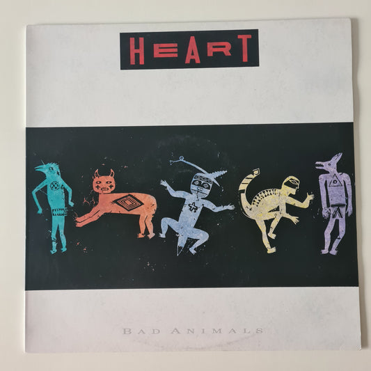 Heart – Bad Animals - 1987 - Vinyl Record LP - Sound Hound Records