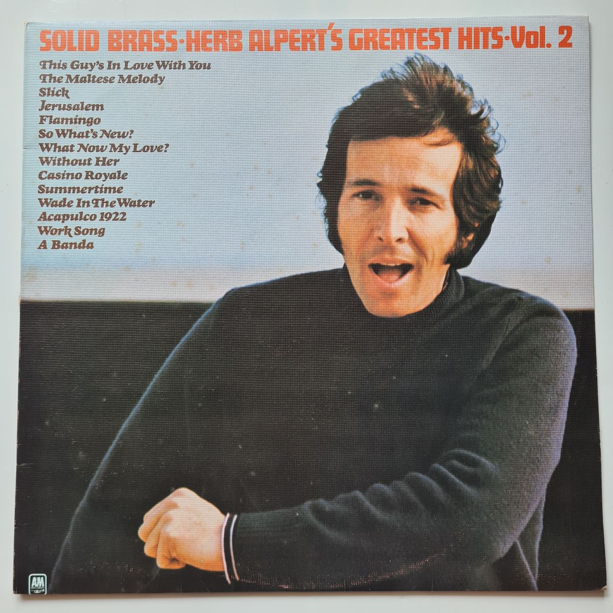 Herb Alpert & The Tijuana Brass – Solid Brass: Herb Alpert's Greatest Hits Vol. 2 - 1972 - Vinyl Record LP