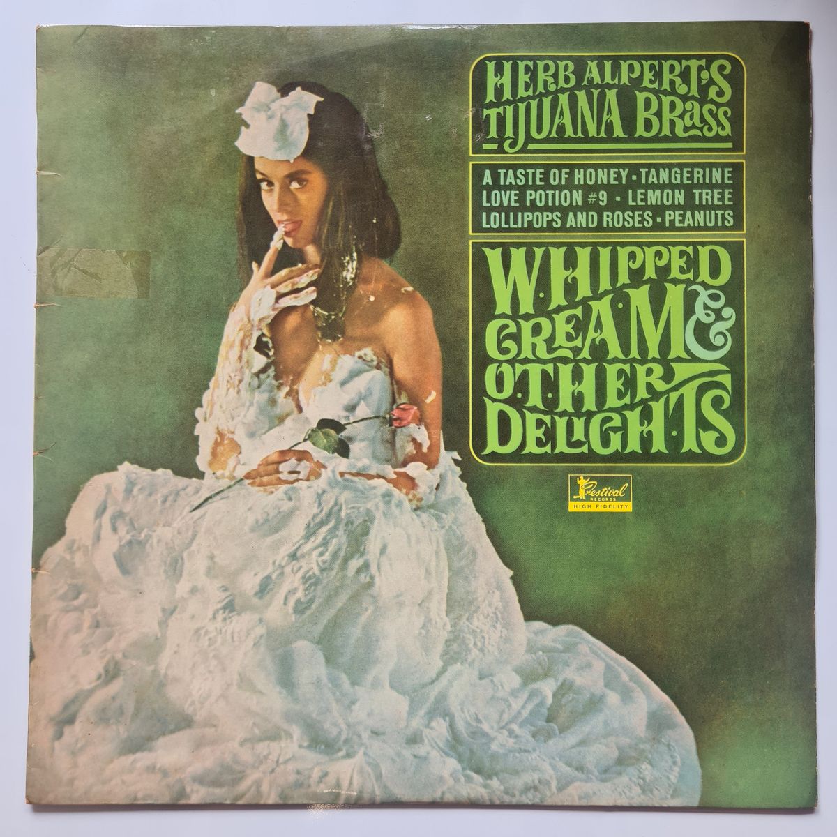 Herb Alpert's Tijuana Brass – Whipped Cream & Other Delights -1965 (1966 Australian Stereo Pressing) - Vinyl Record LP