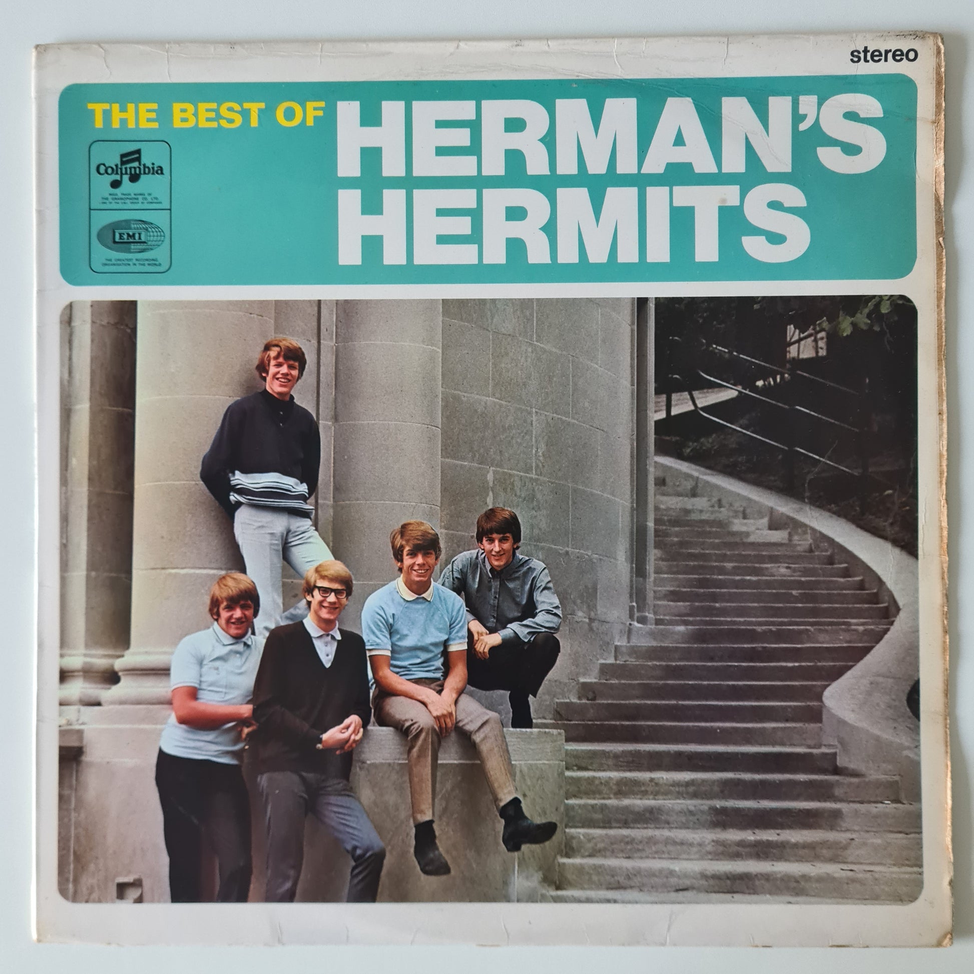 Herman's Hermits – The Best Of Herman's Hermits - 1965 (UK Pressing) - Vinyl Record LP - Sound Hound Records