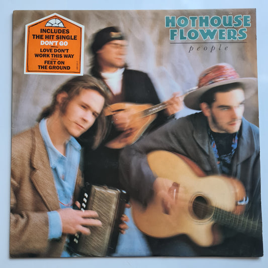 Hothouse Flowers – People - 1988 - Vinyl Record LP - Sound Hound Records